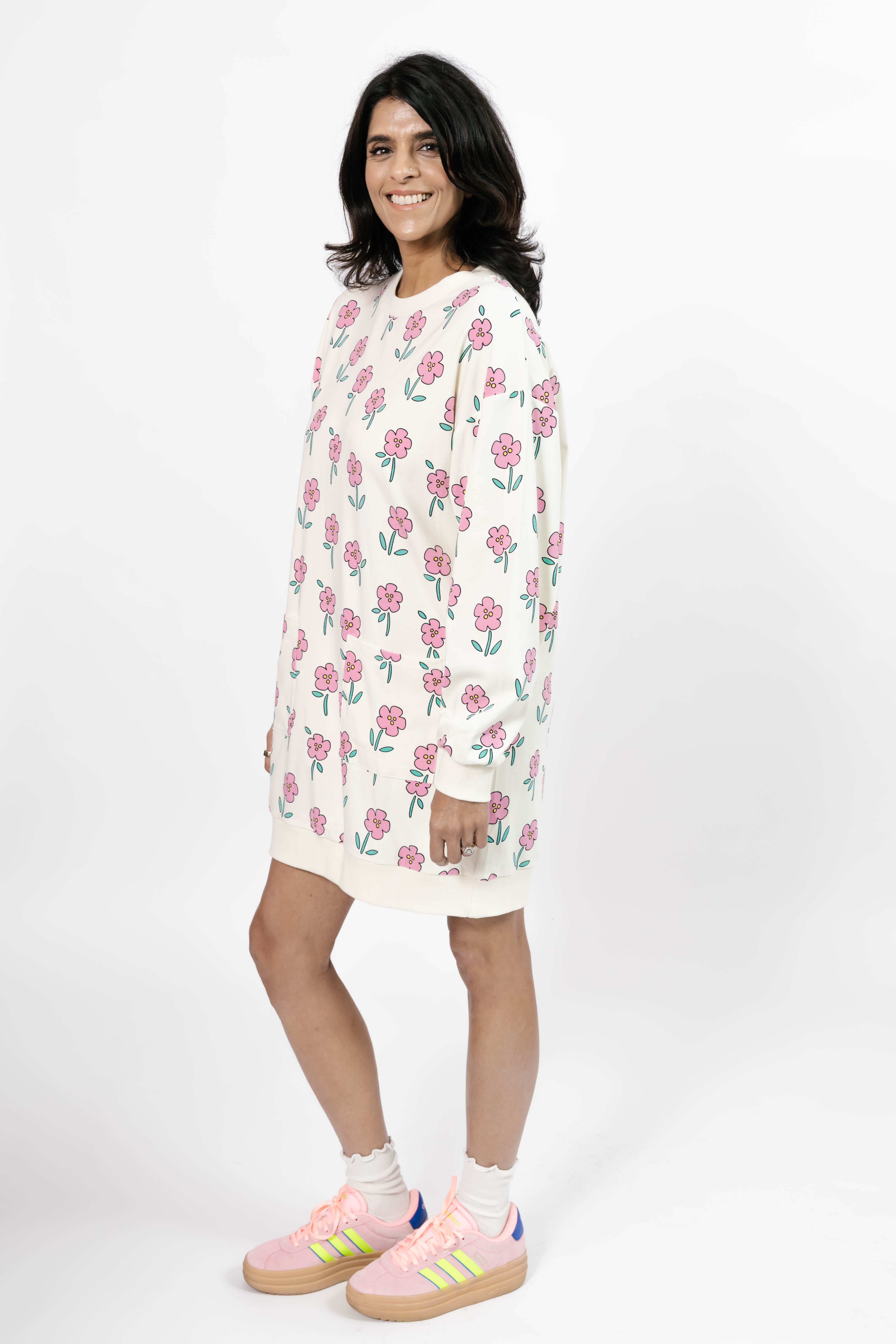 Fresh Floral Prospect Dress in Pink Floral – Smash + Tess
