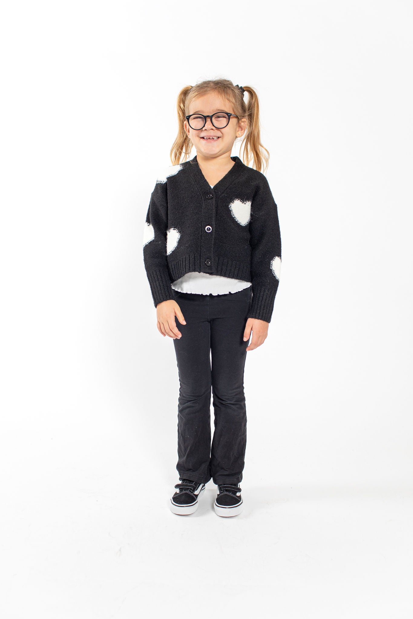 Kids shop black cardigan