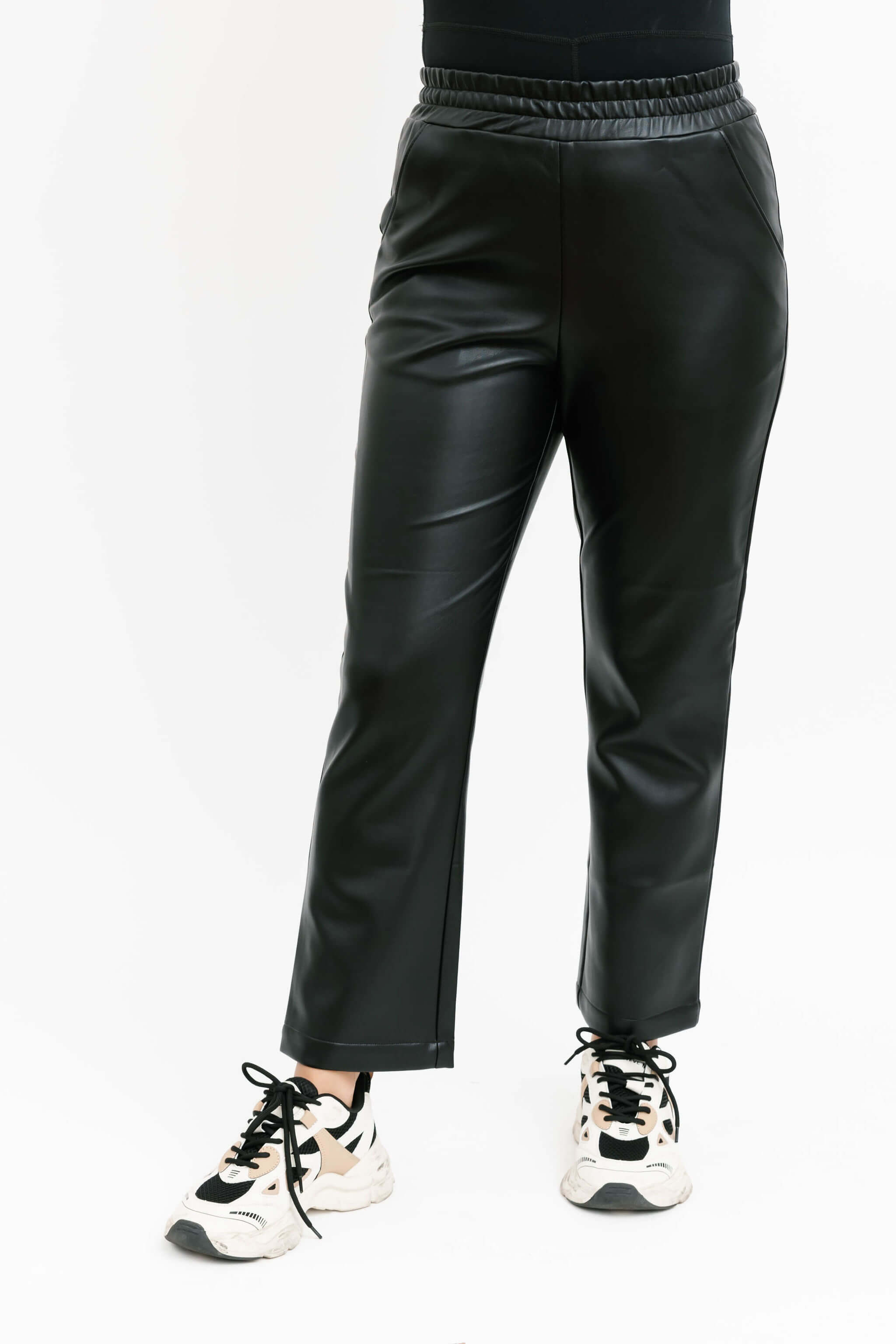 High Waist Wide Leg Faux Leather Trousers, Leggings for Women, Faux Leather  Leggings Trousers, Black Leggins, Christmas Gift, Gift for Her -  Norway