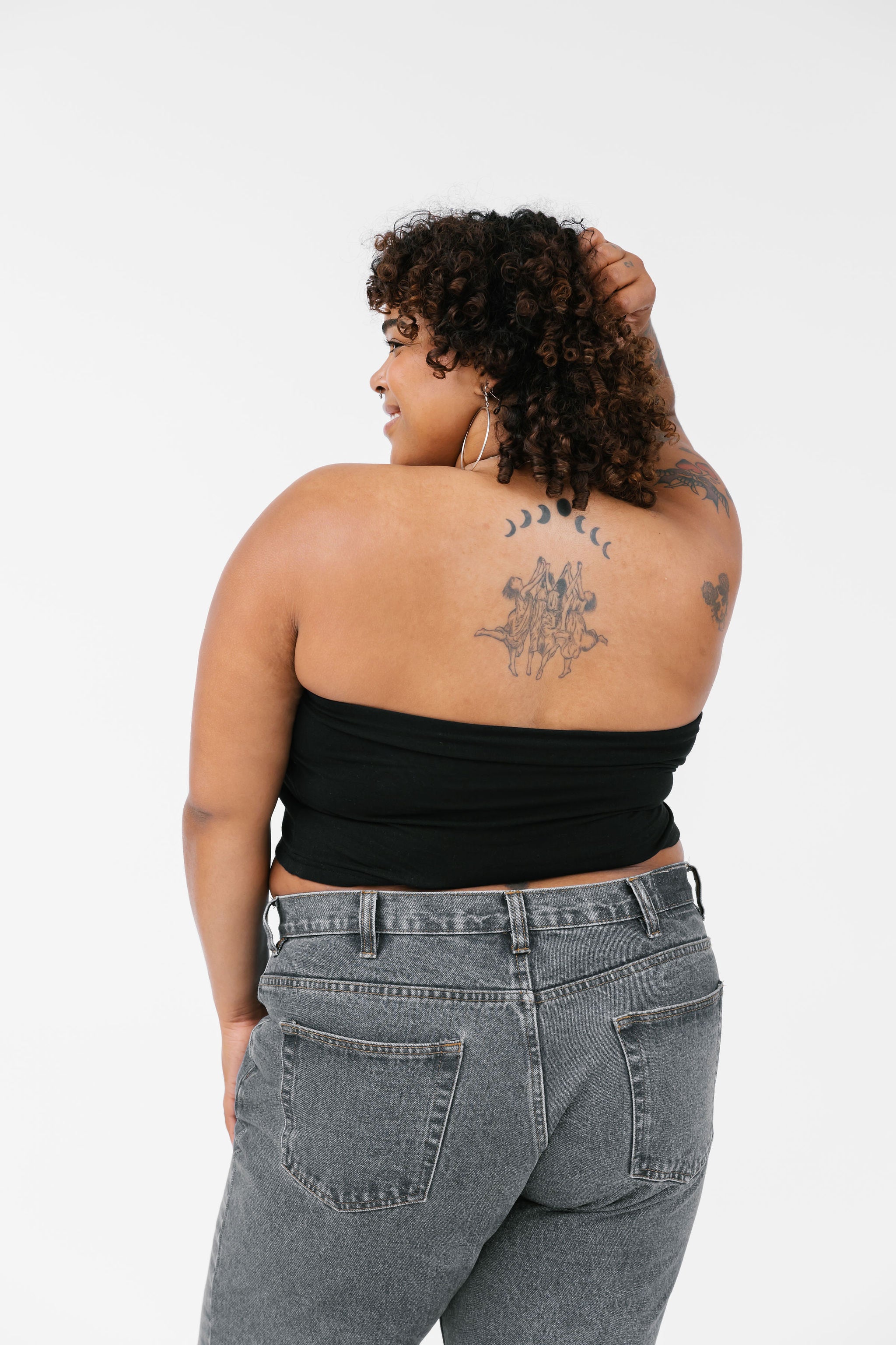 Body Love Tube Top in Midnight Black