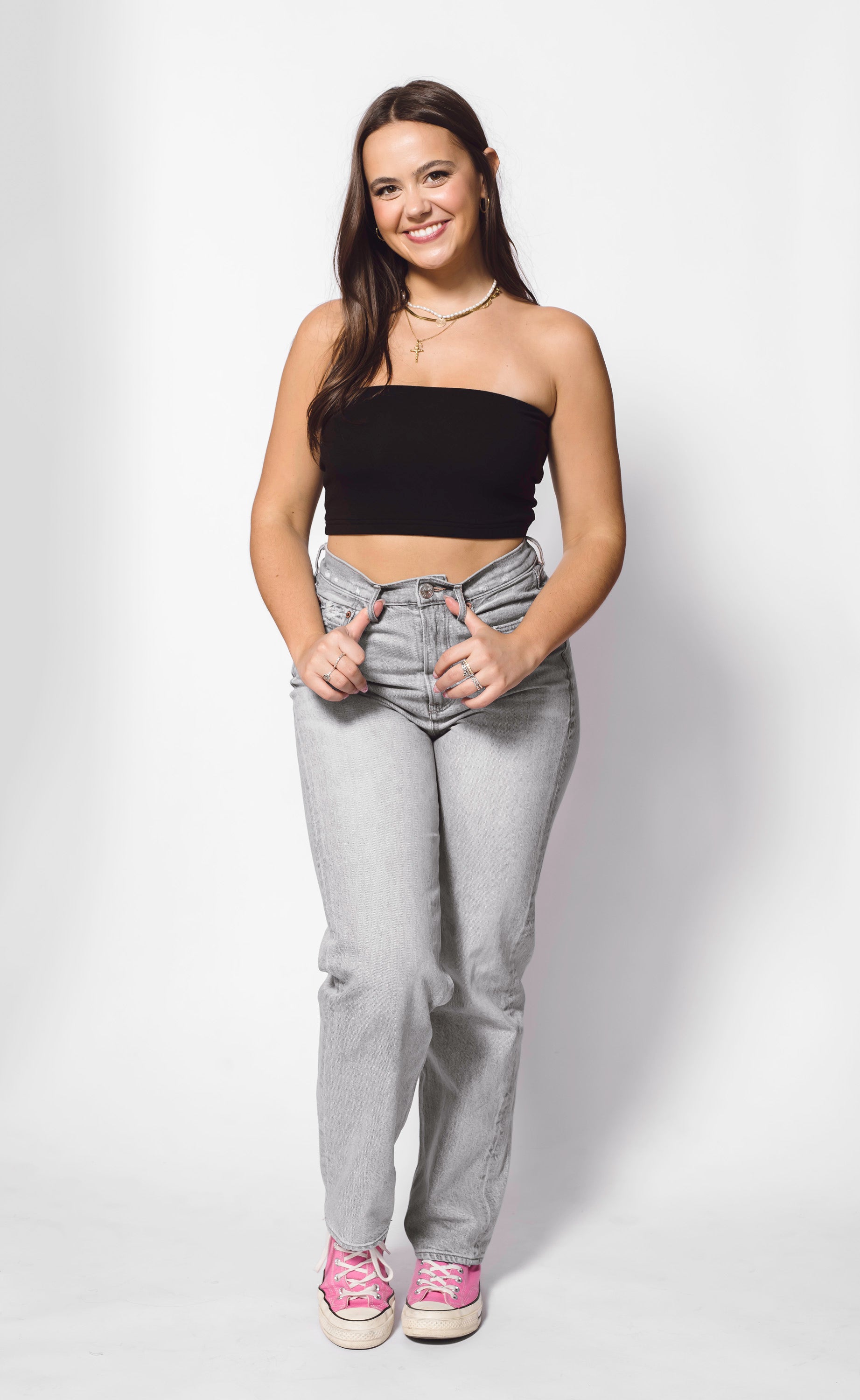 Body Love Tube Top in Midnight Black