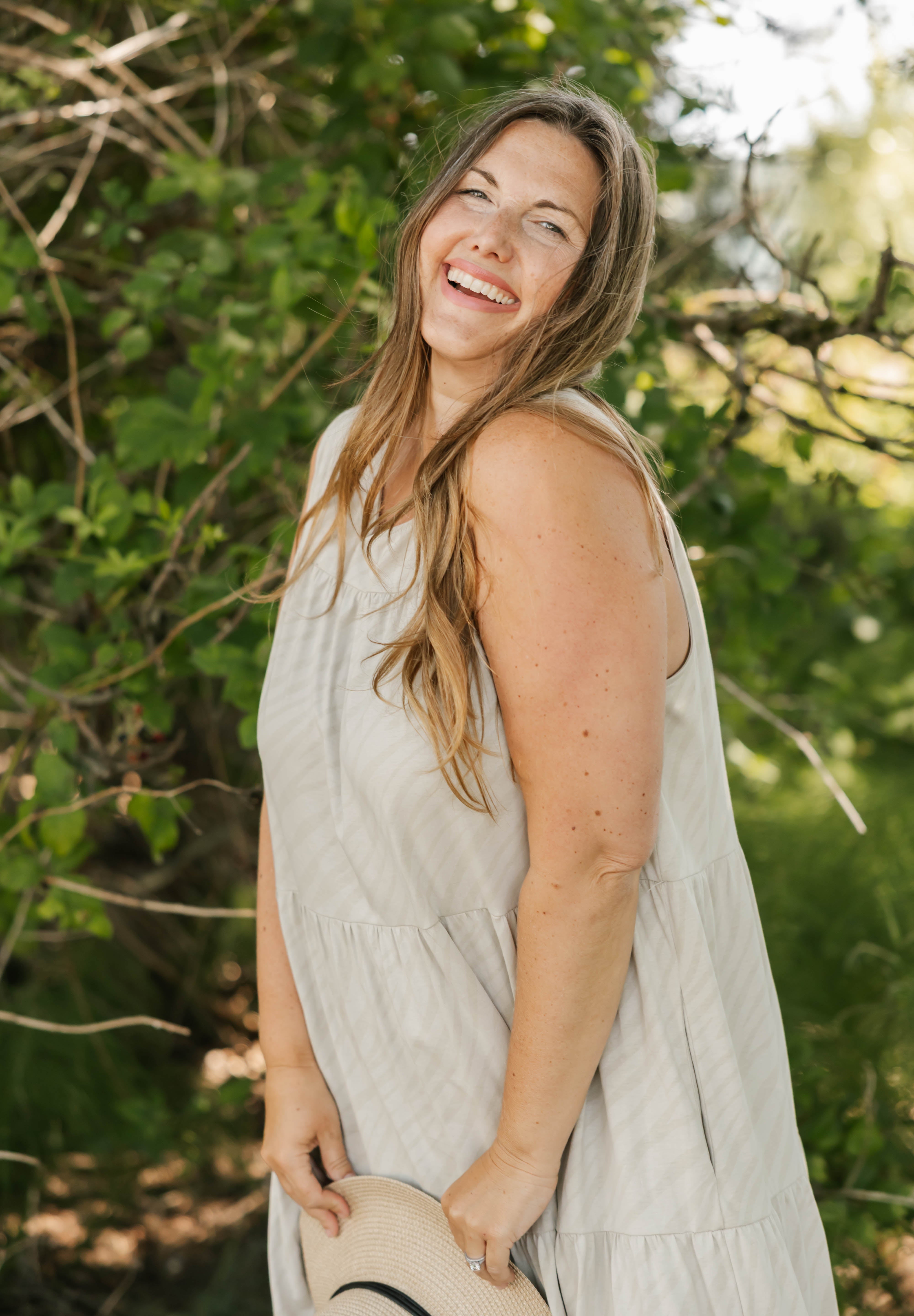 Bria Maxi Dress in Sahara Tiger