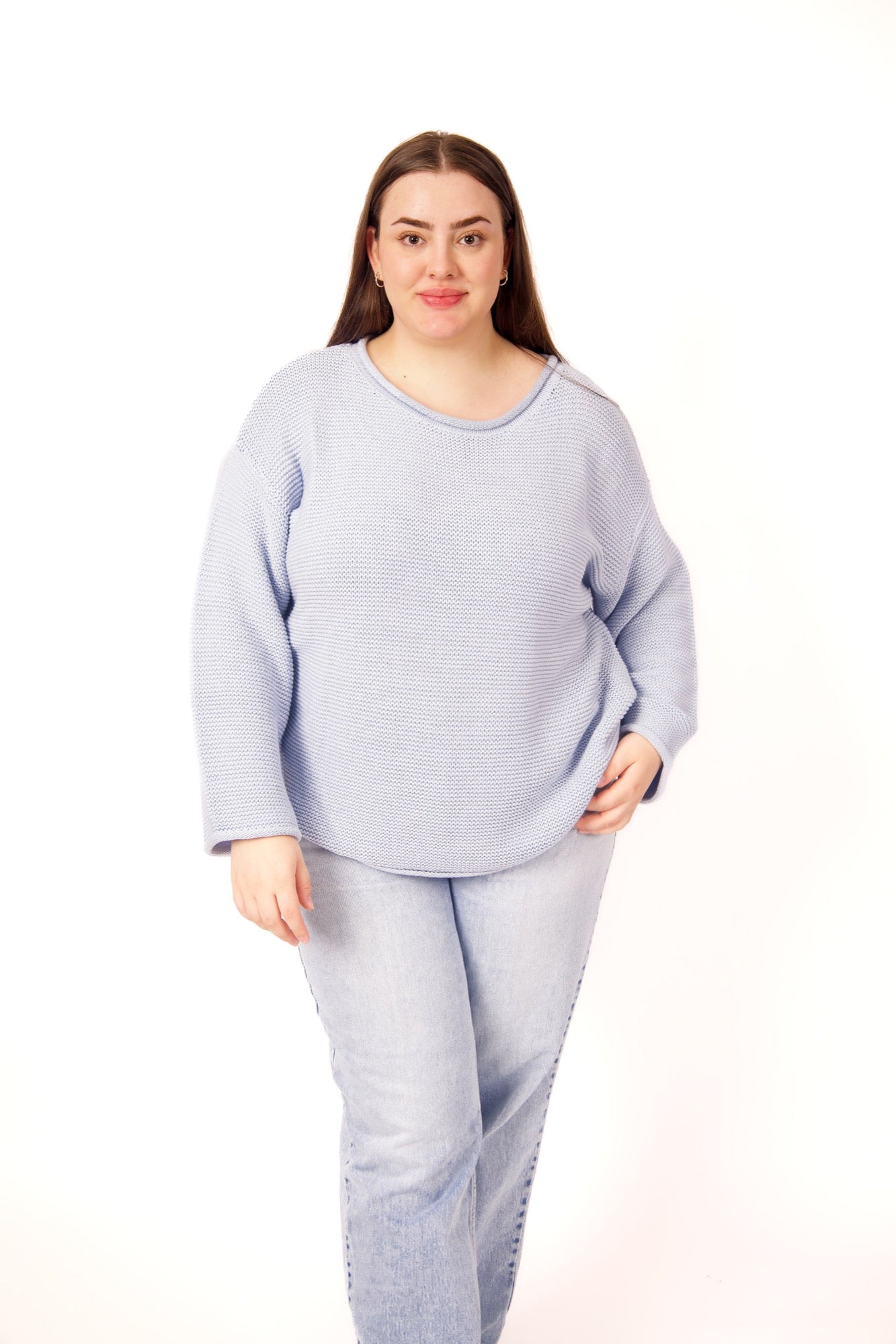Callie Sweater in Light Blue