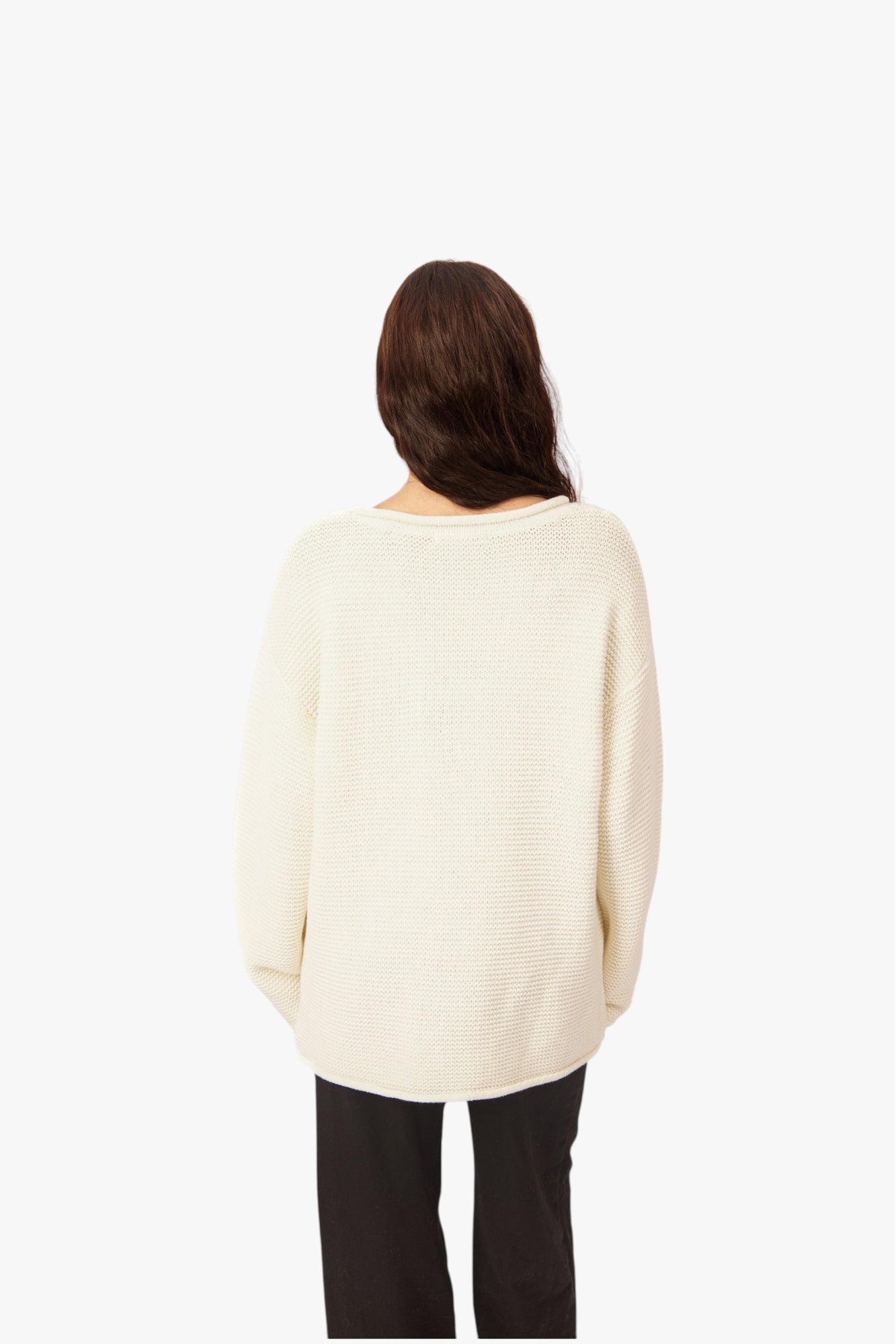 Callie Sweater in Light Cream