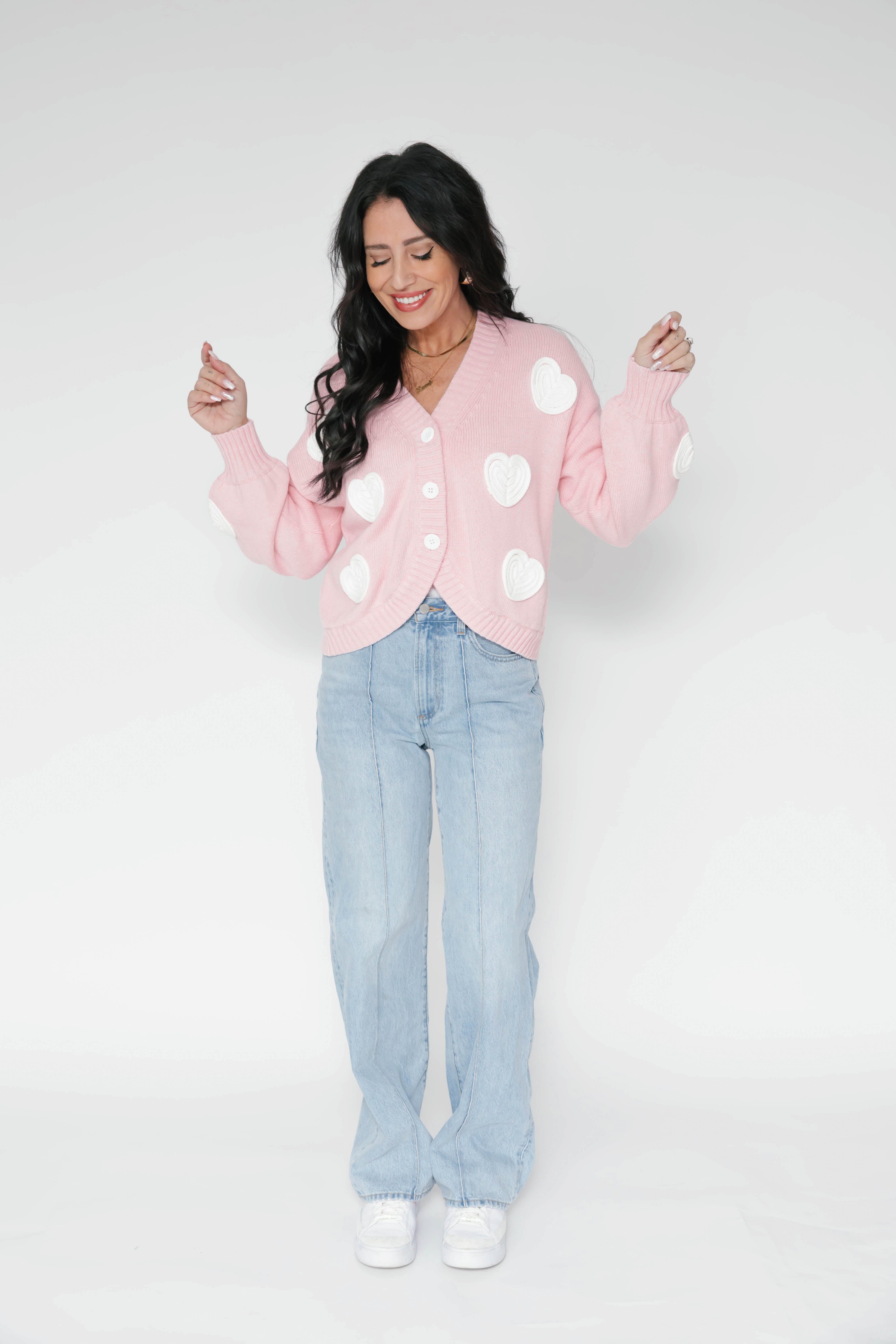 S+T x Auntie Pretty Lover Box in Pink/Ivory