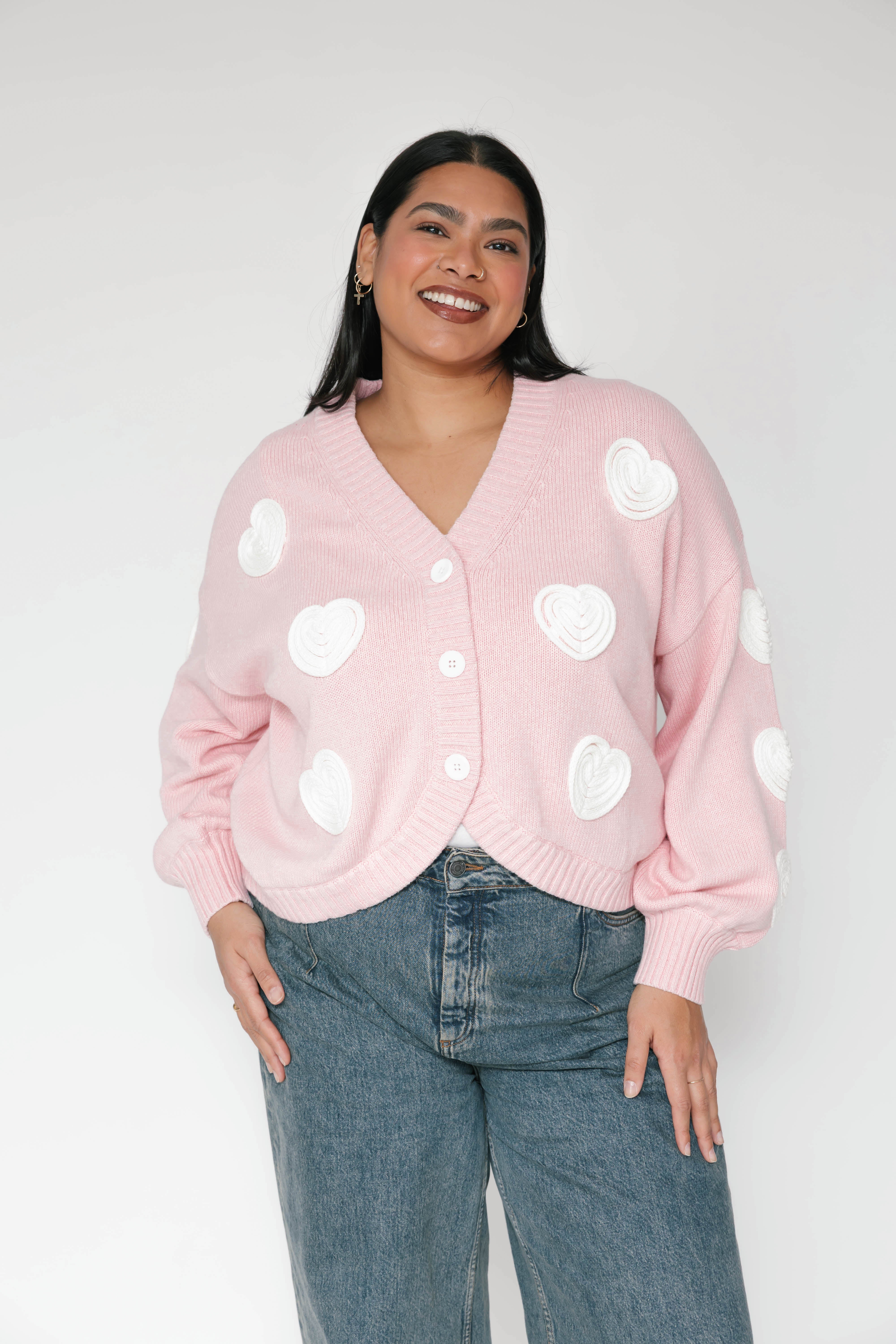 S+T x Auntie Pretty Lover Box in Pink/Ivory