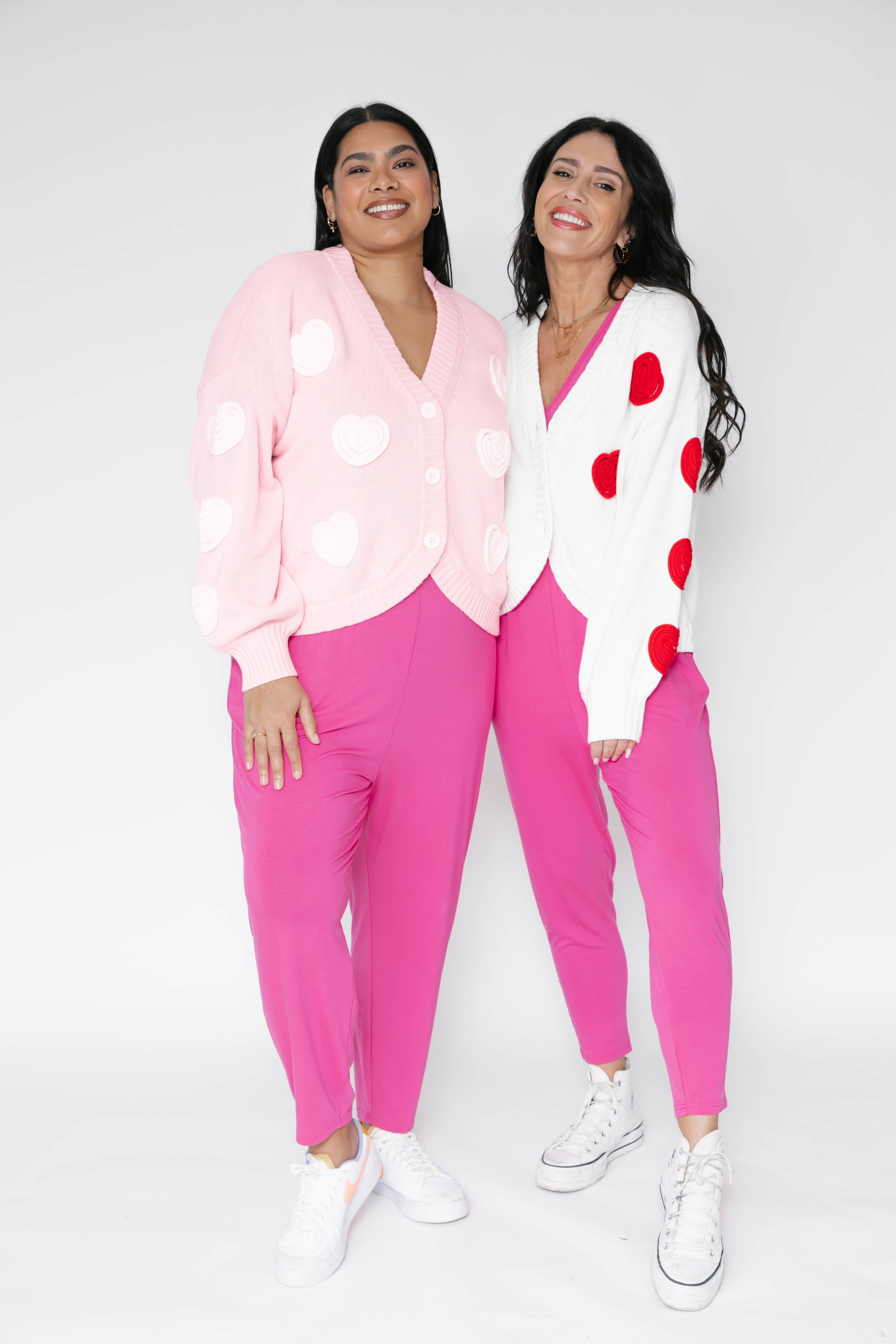 S+T x Auntie Pretty Lover Box in Ivory/Red