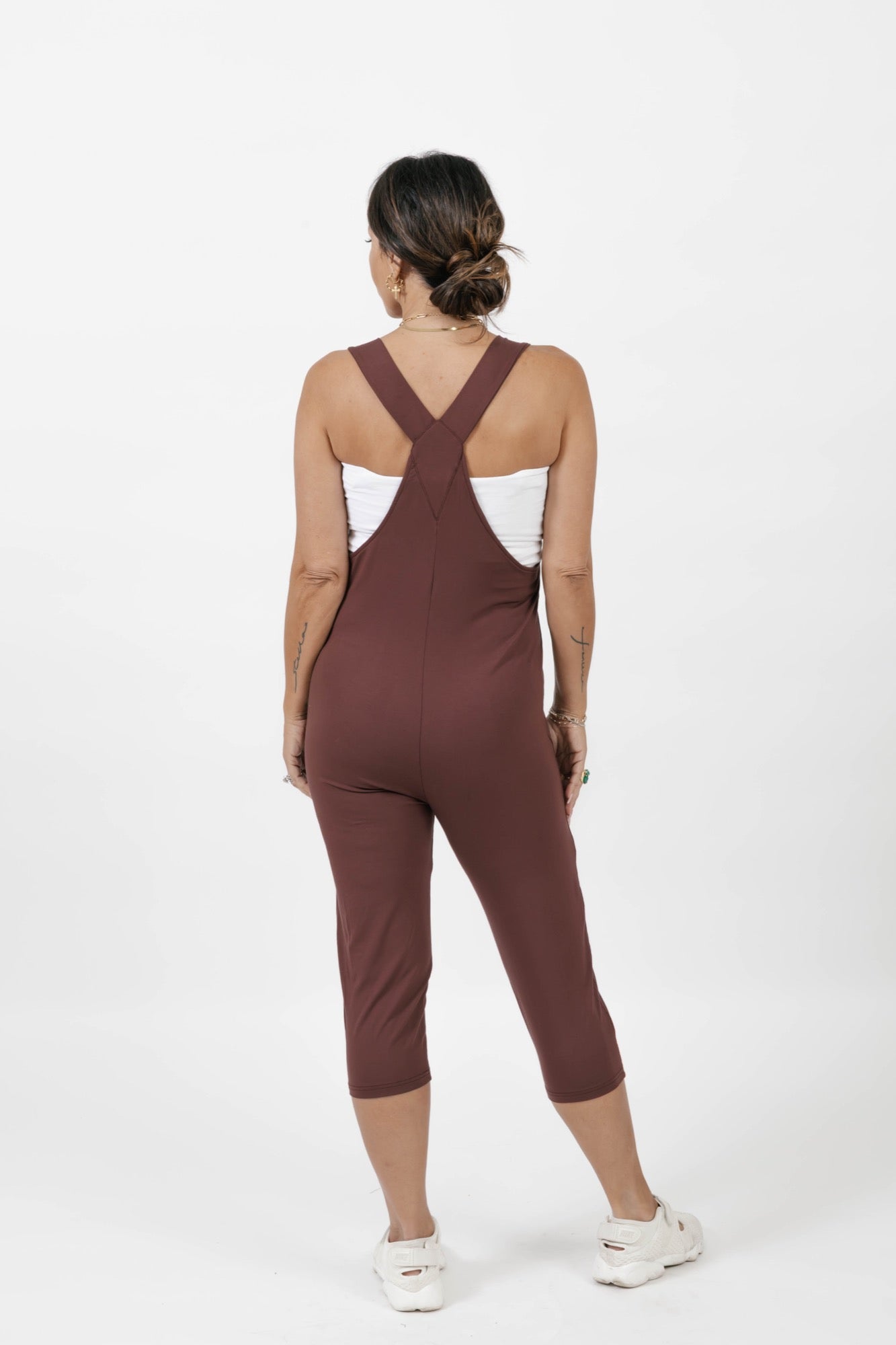 Capri Romperalls in Cedarwood
