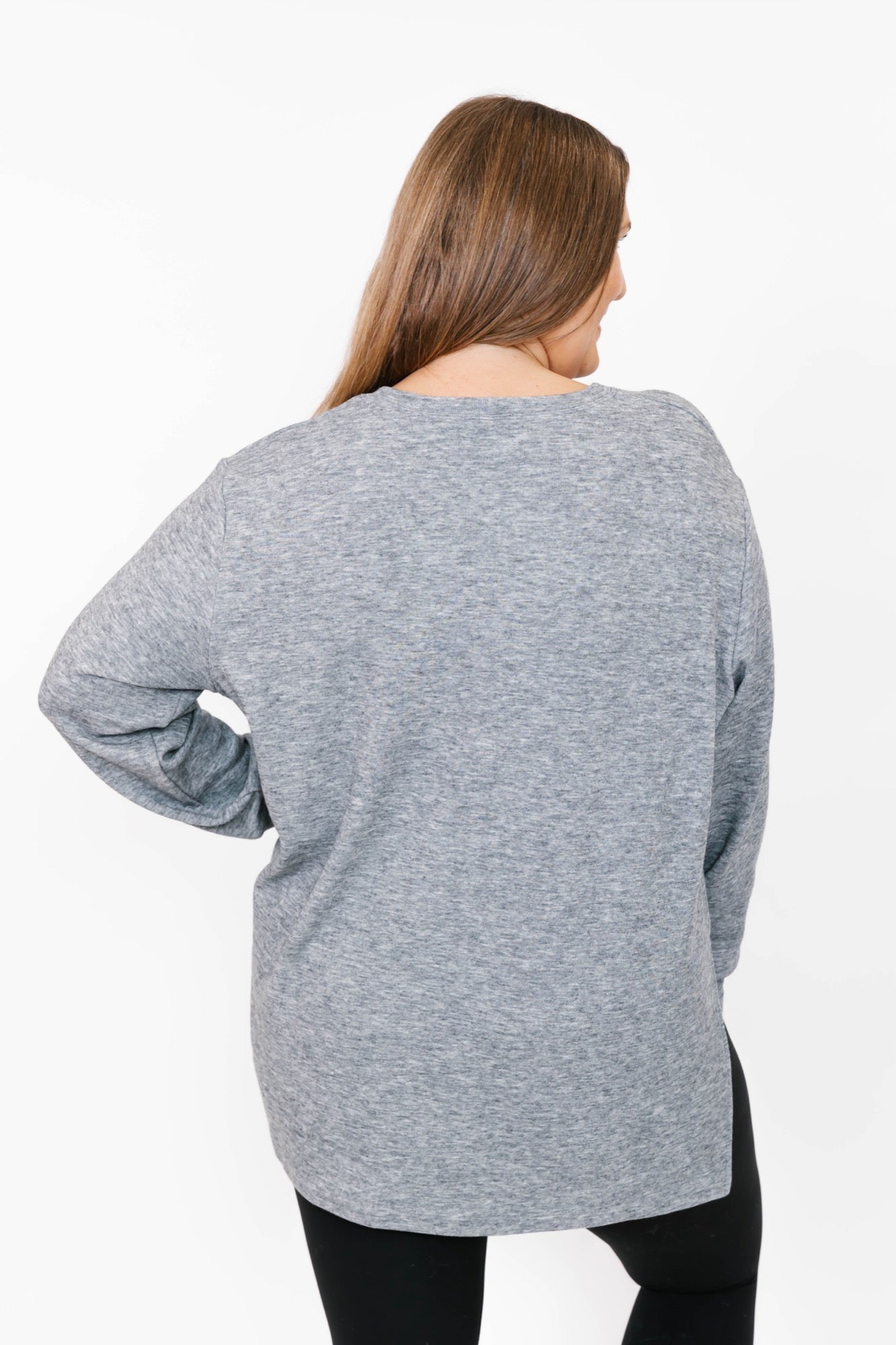 Short Chelsea Tunic in Fog Grey