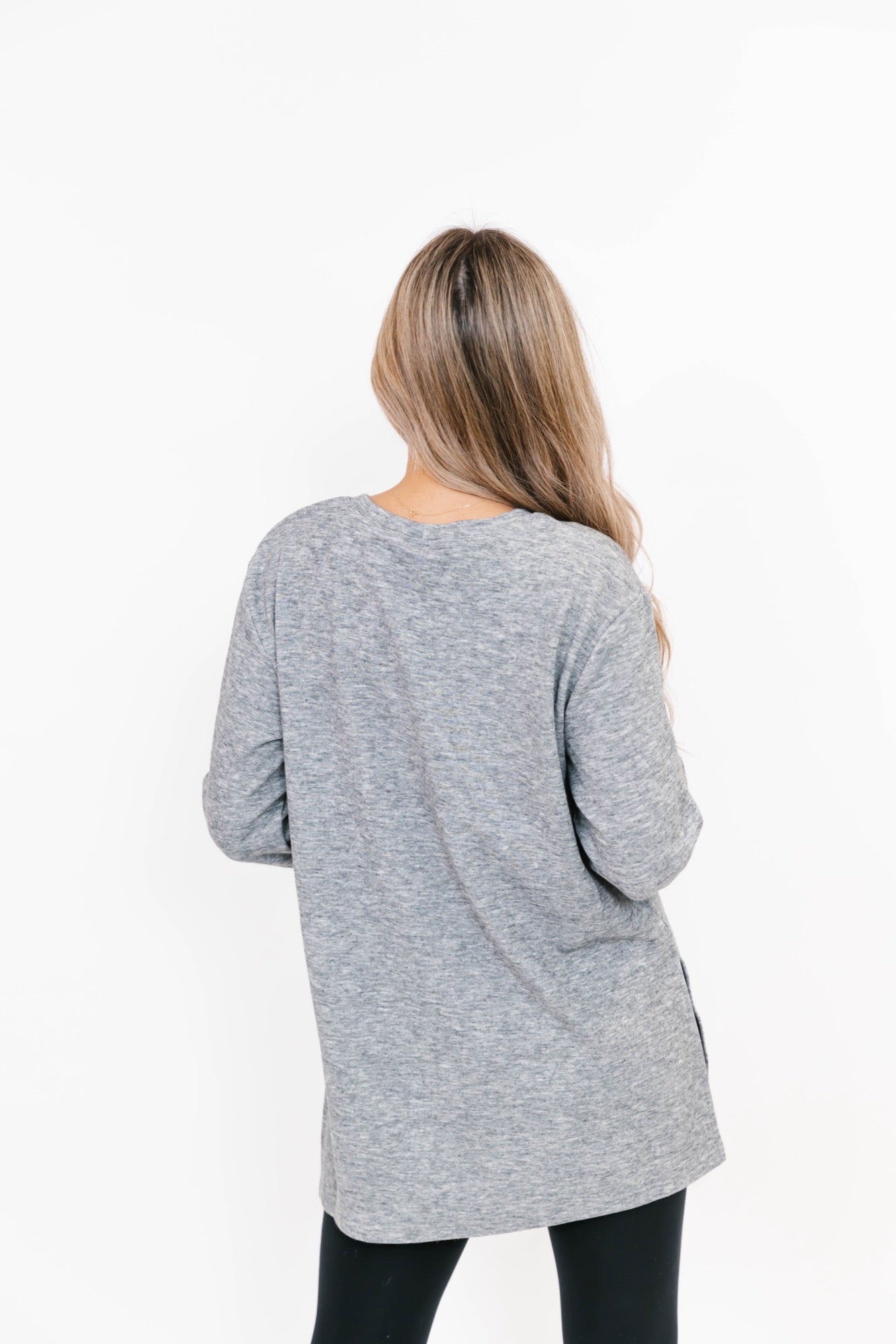 Short Chelsea Tunic in Fog Grey