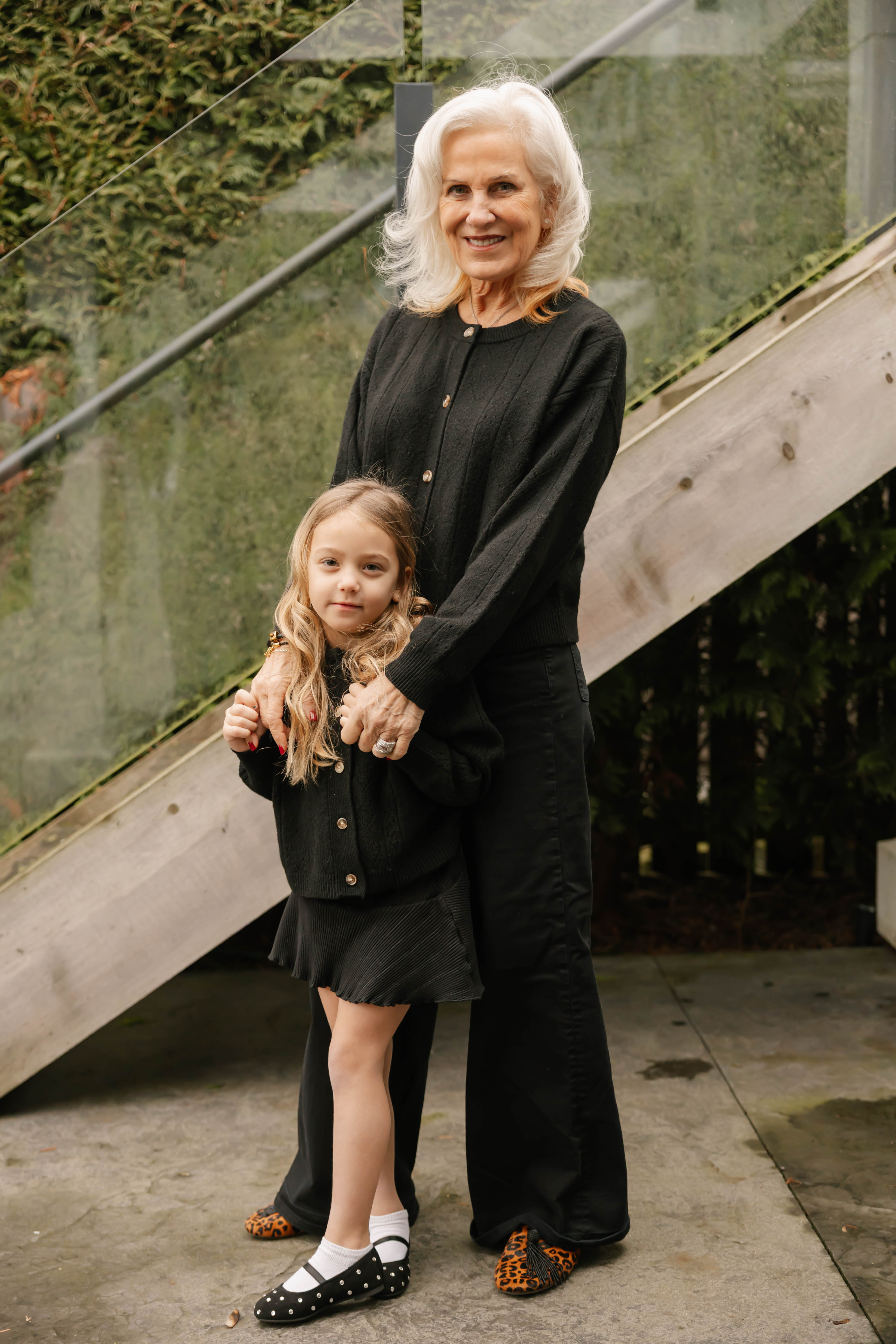 Crush On You Cardigan in Midnight Black