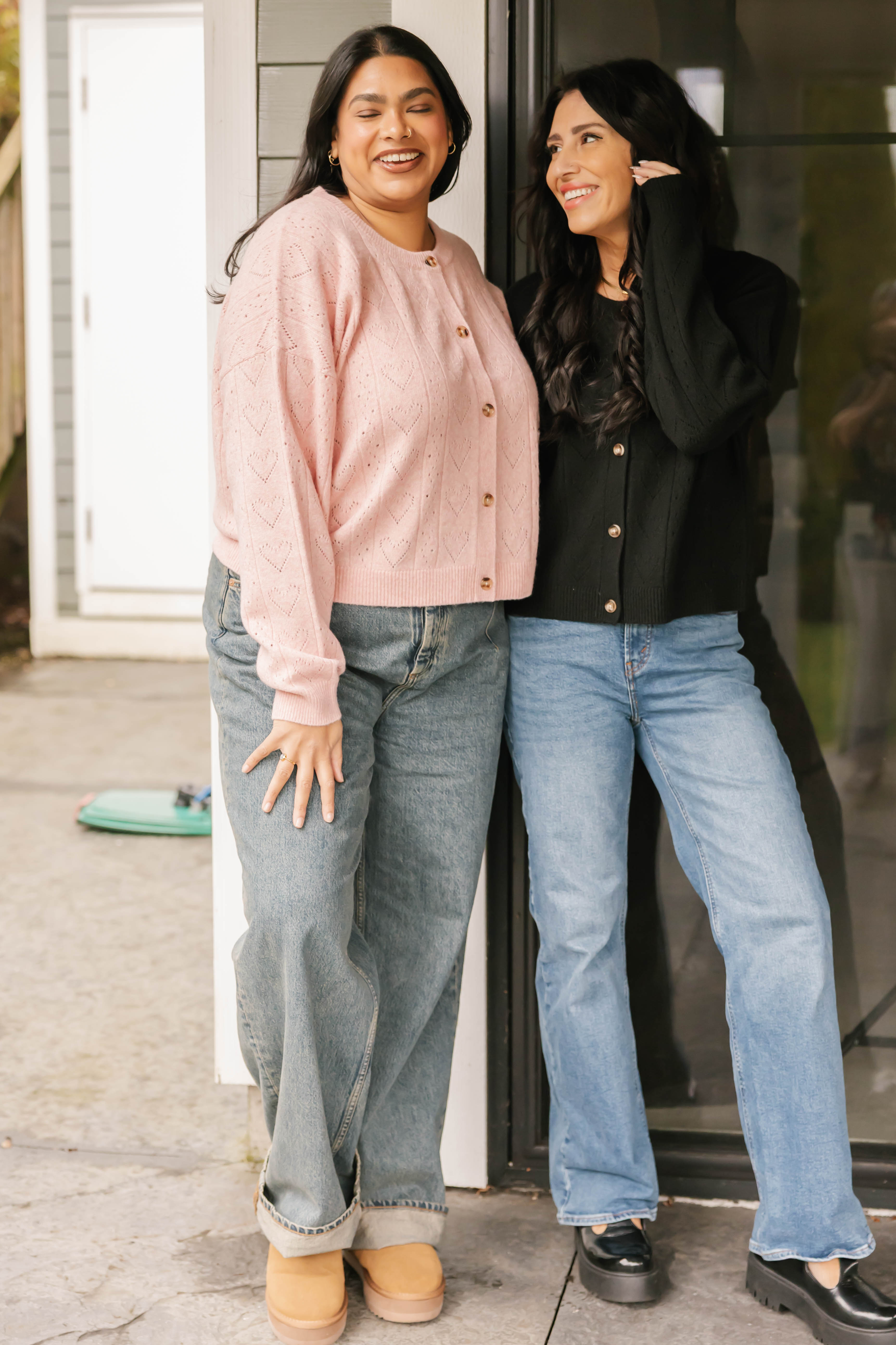 Crush On You Cardigan in Soft Pink