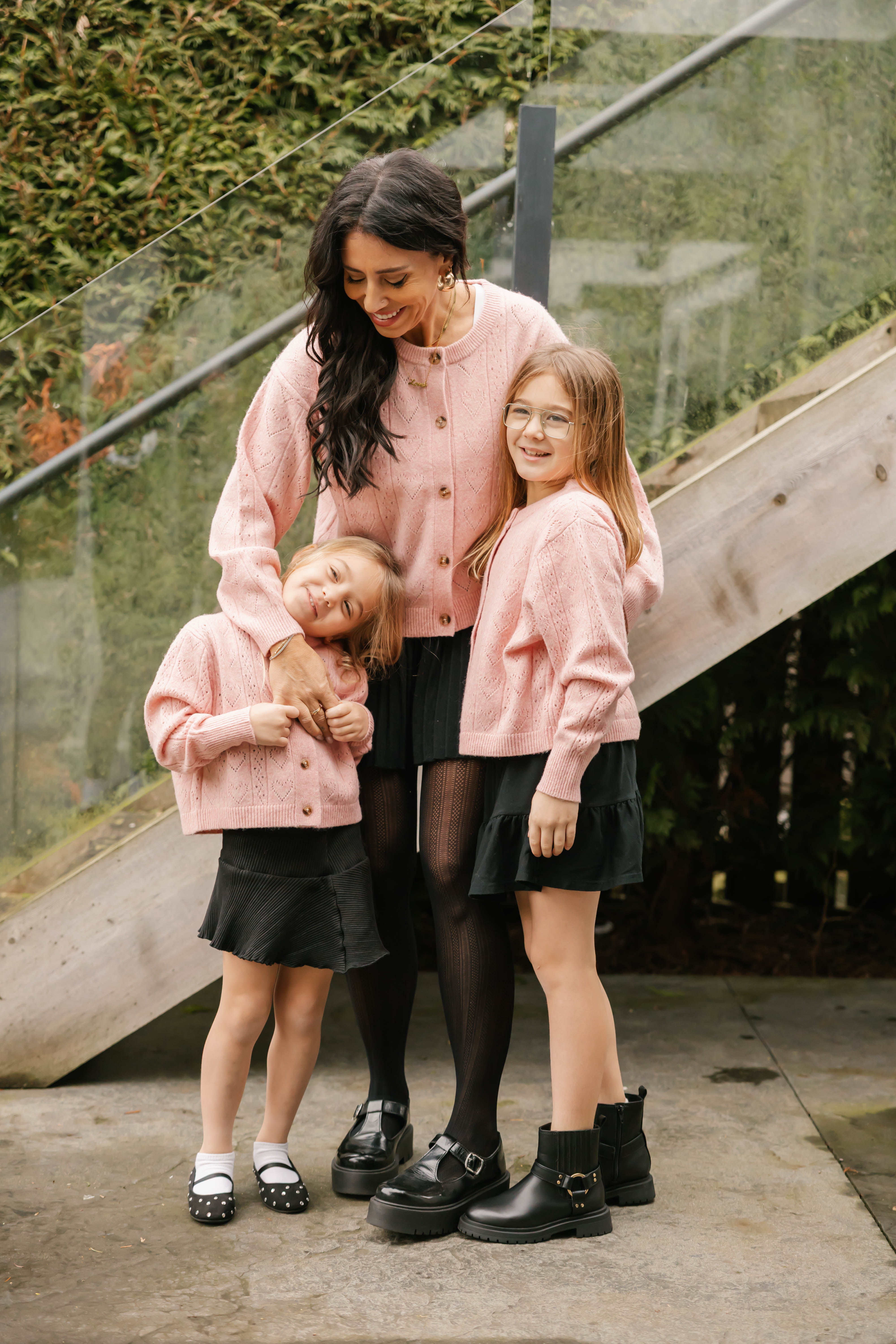 Crush On You Cardigan in Soft Pink