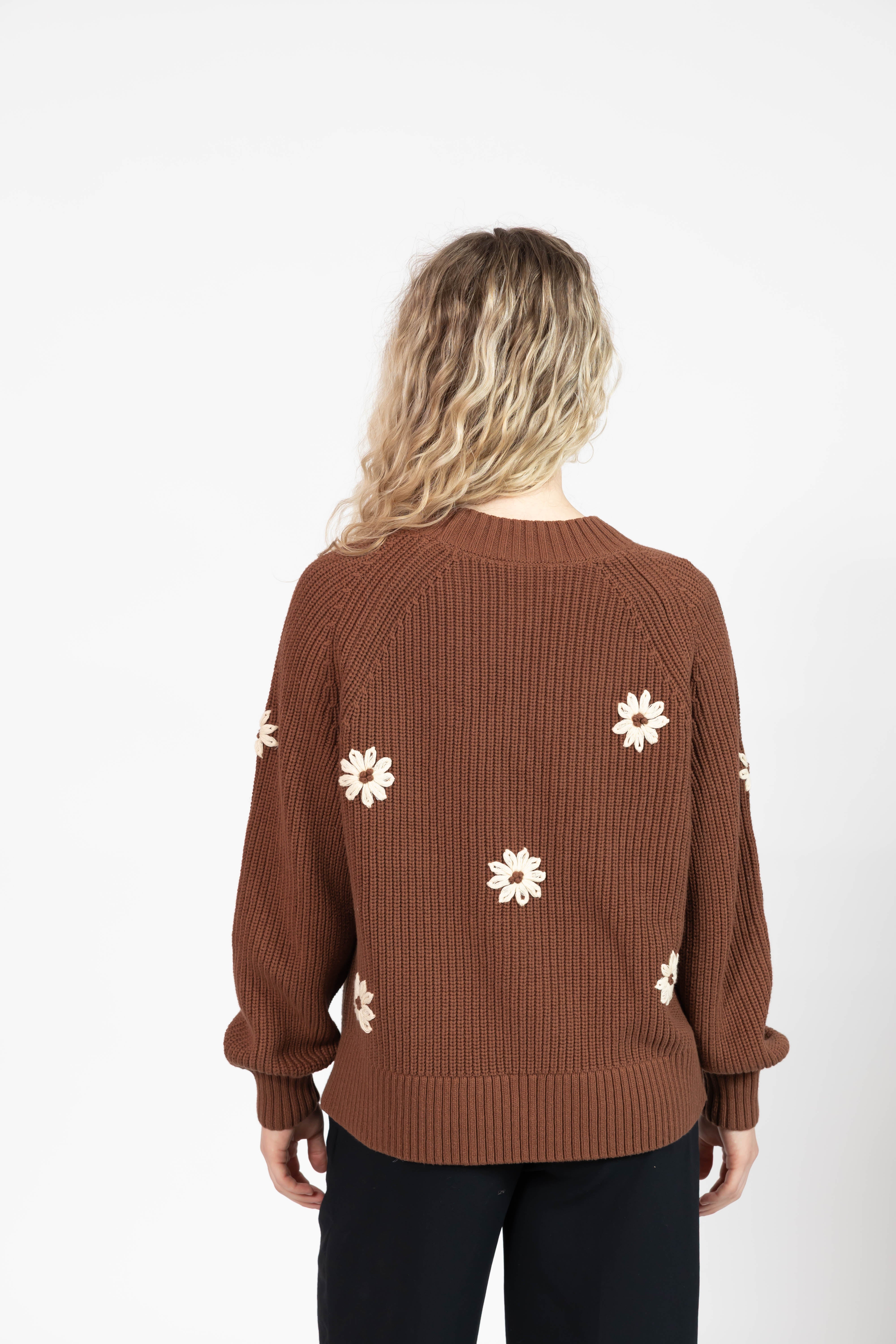 Daisy Sweater in Chestnut