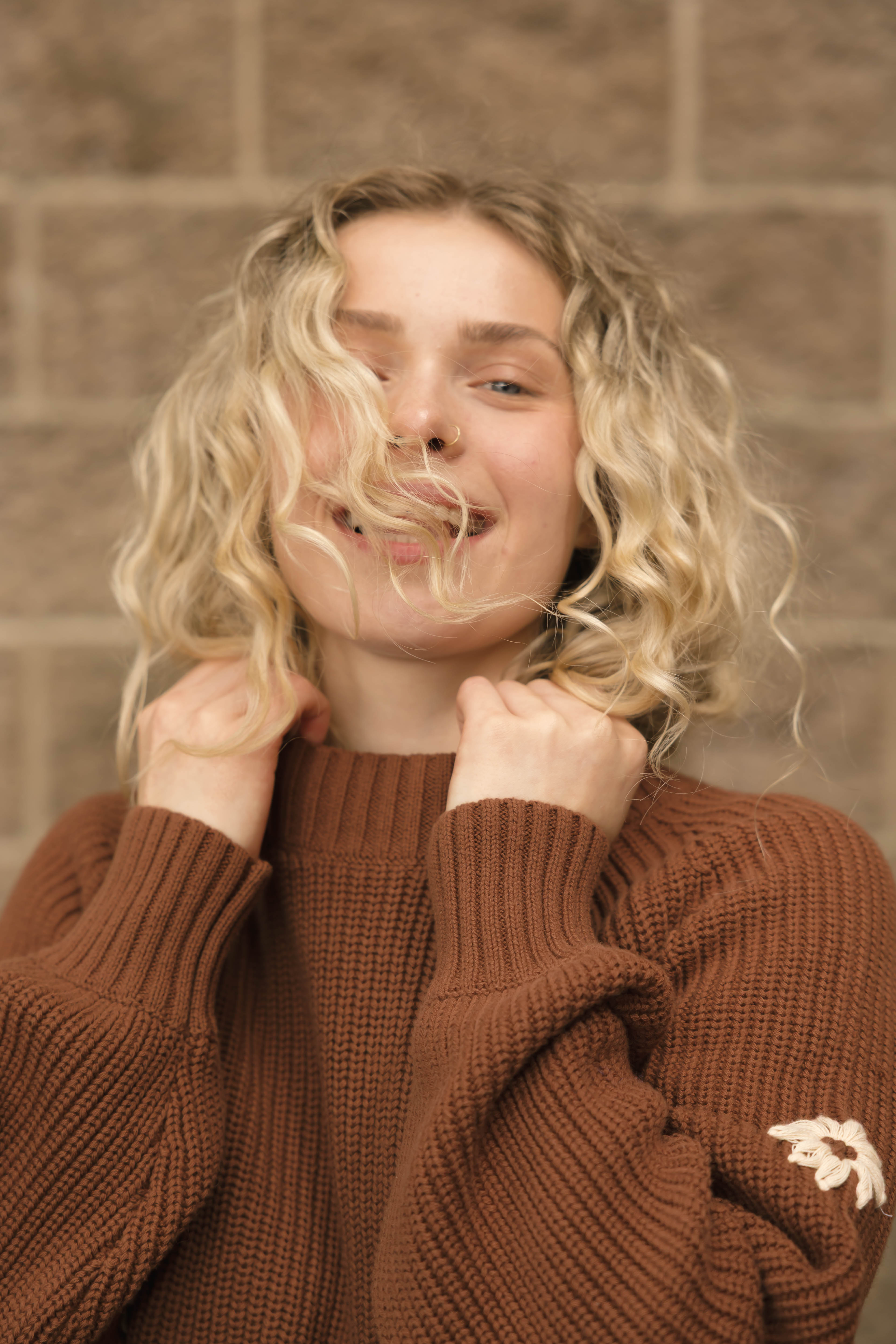 Daisy Sweater in Chestnut