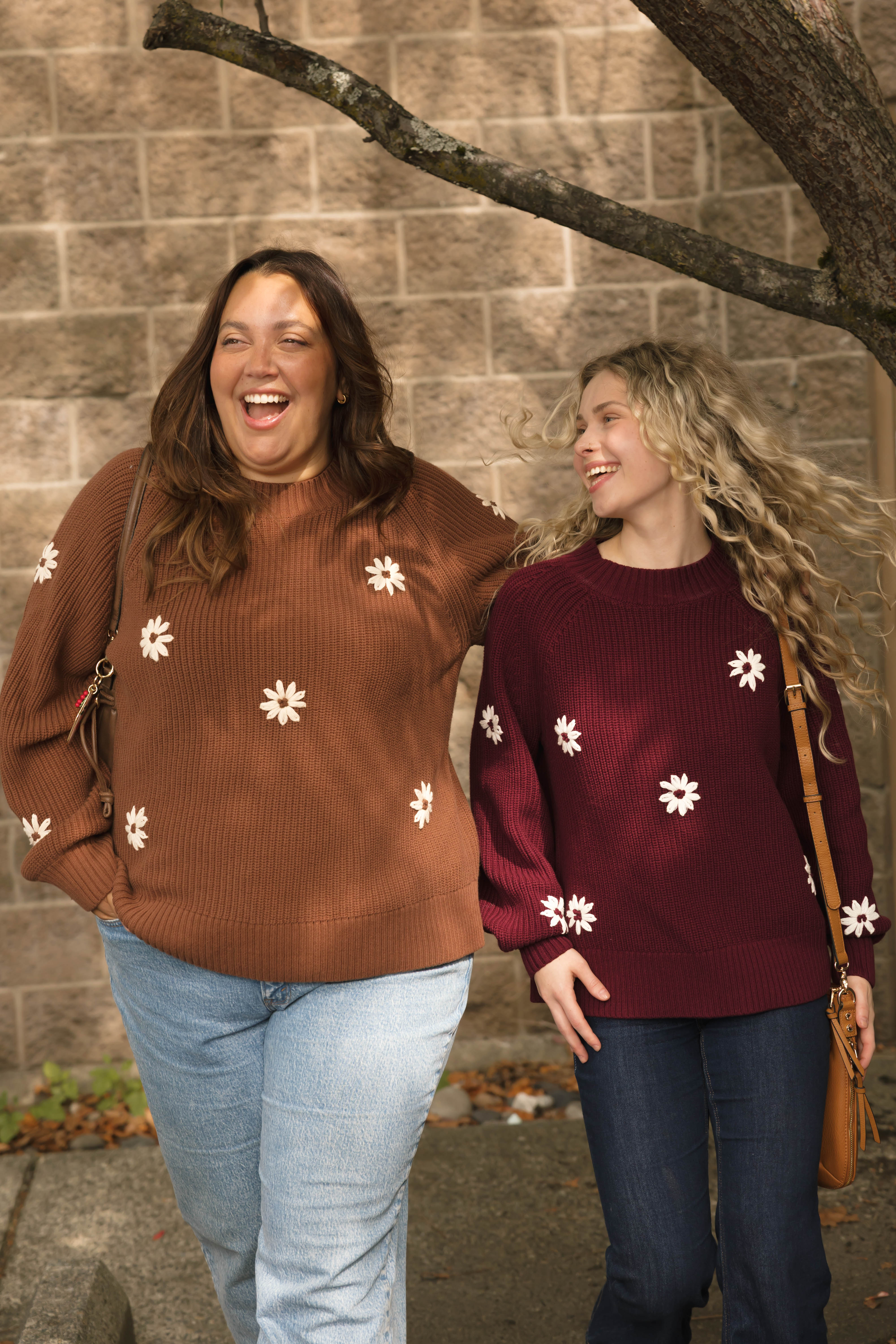 Daisy Sweater in Chestnut