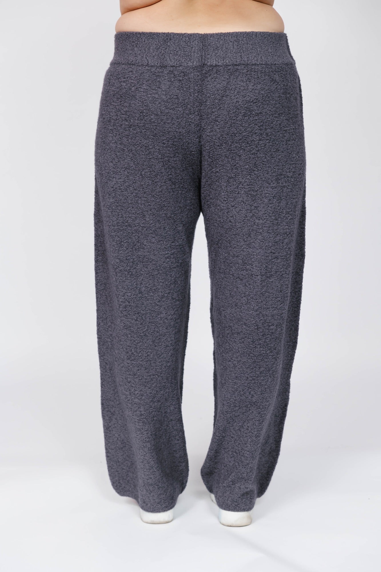 Soft Love Wide Leg Pant in Cool Grey