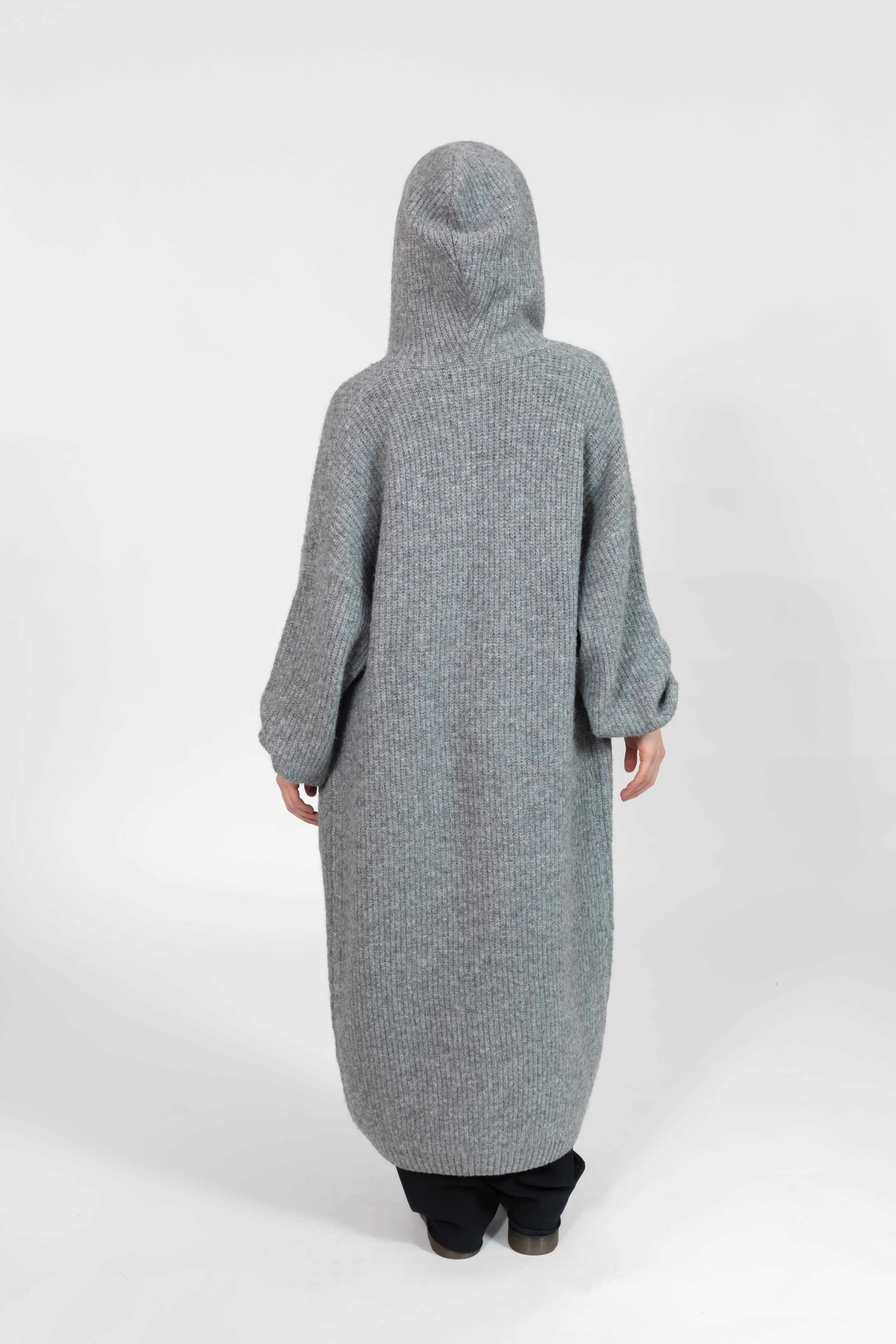 Esther Long Cardigan in Heather Grey