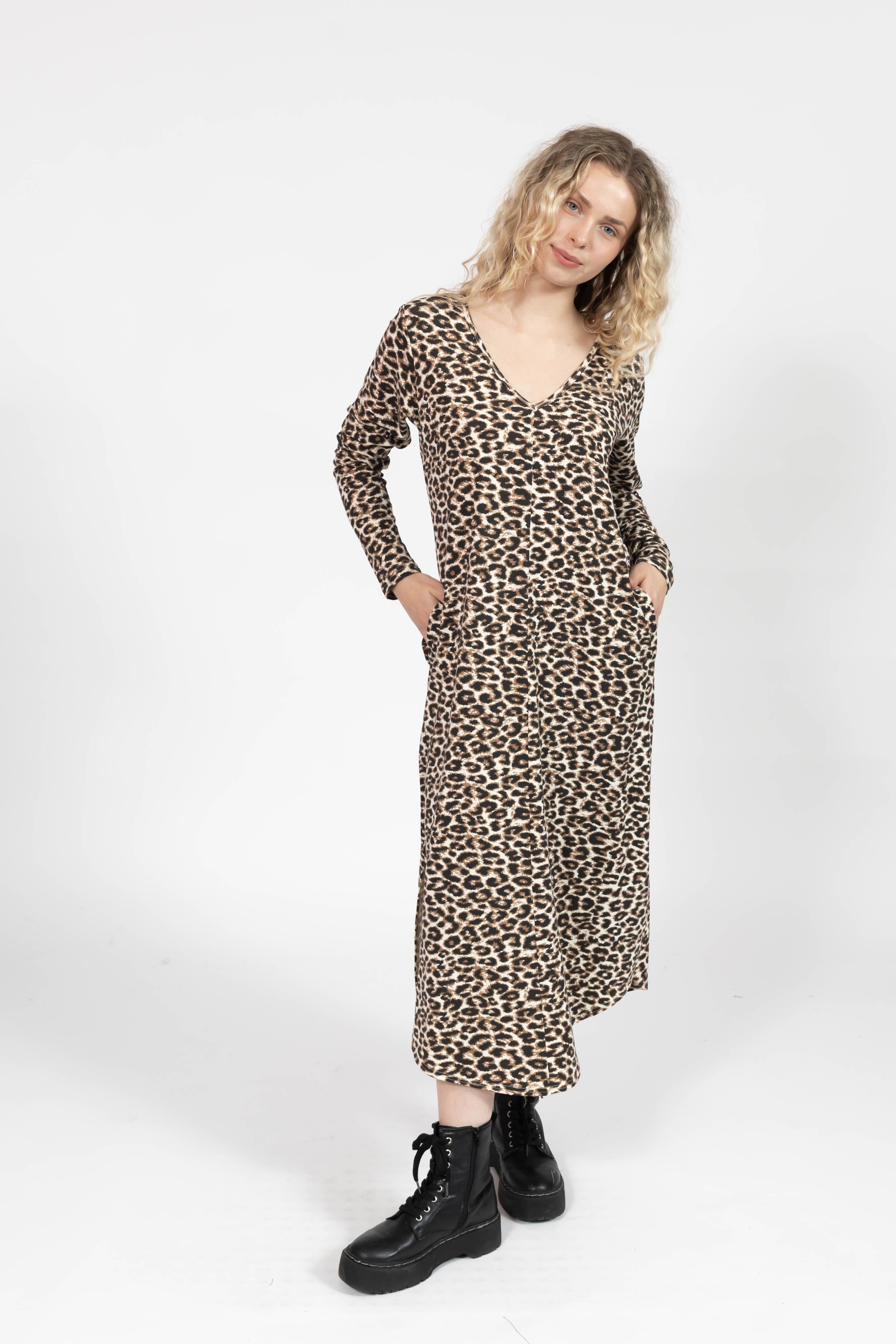 Friday Dress in Leopard