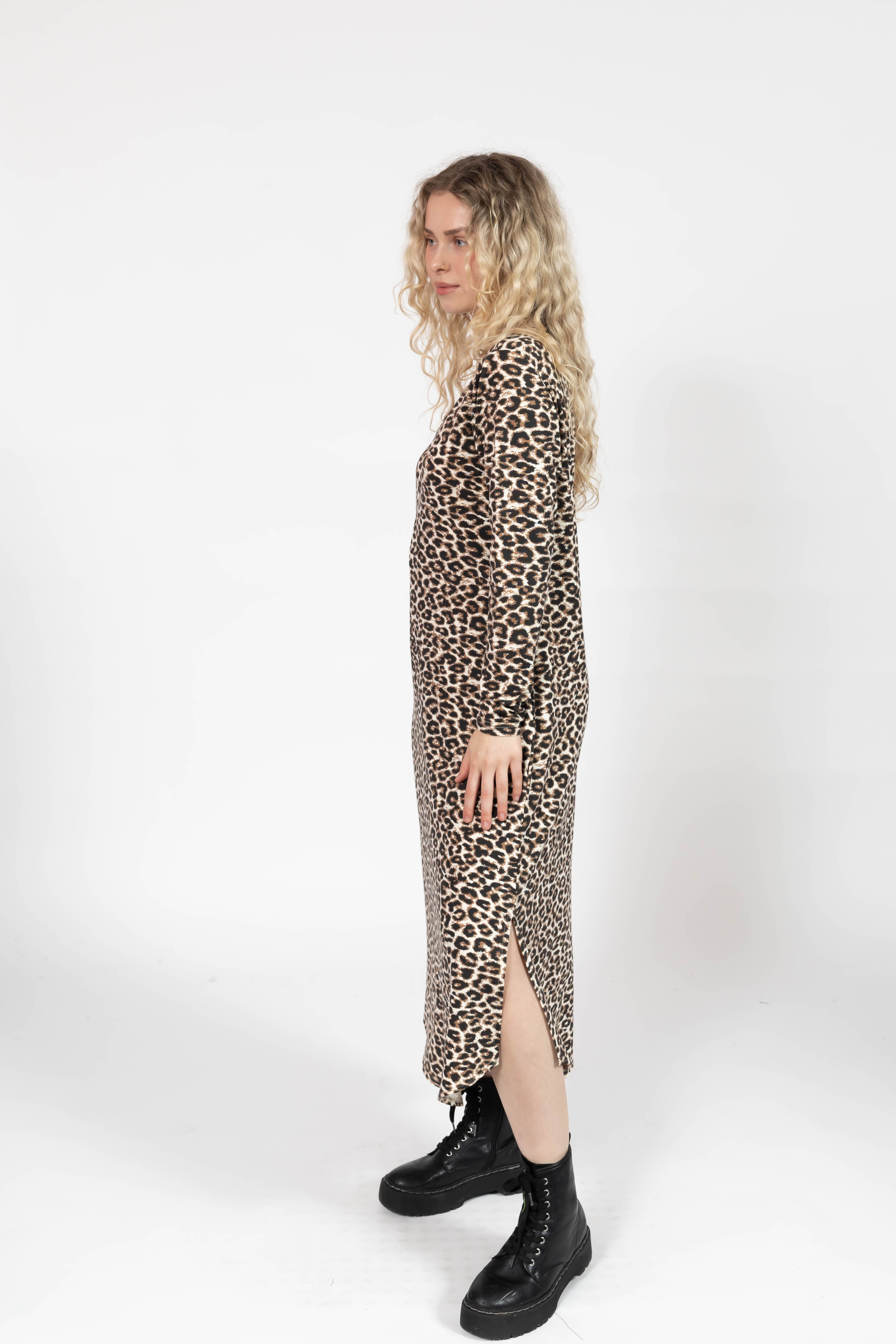Friday Dress in Leopard