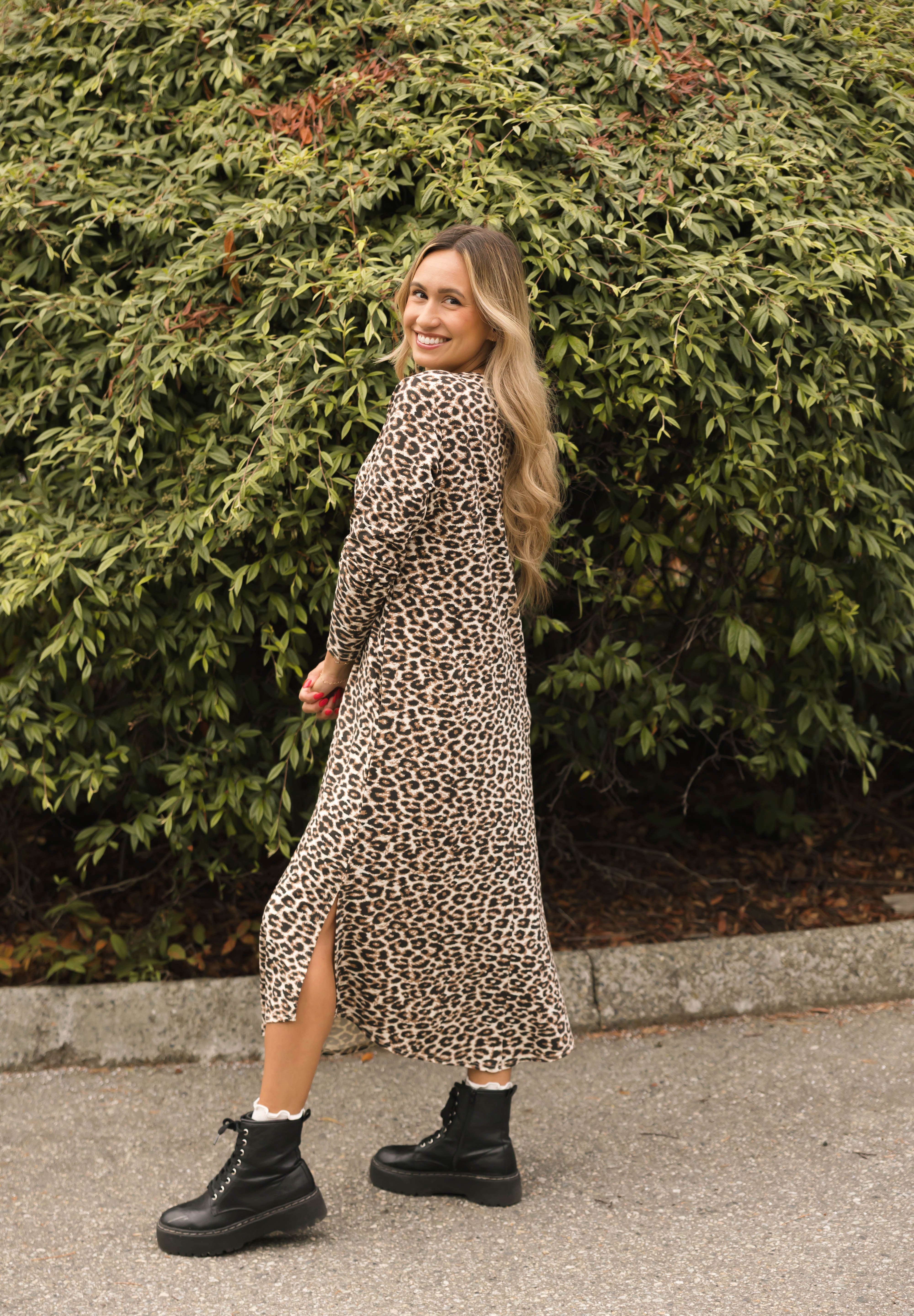 Friday Dress in Leopard