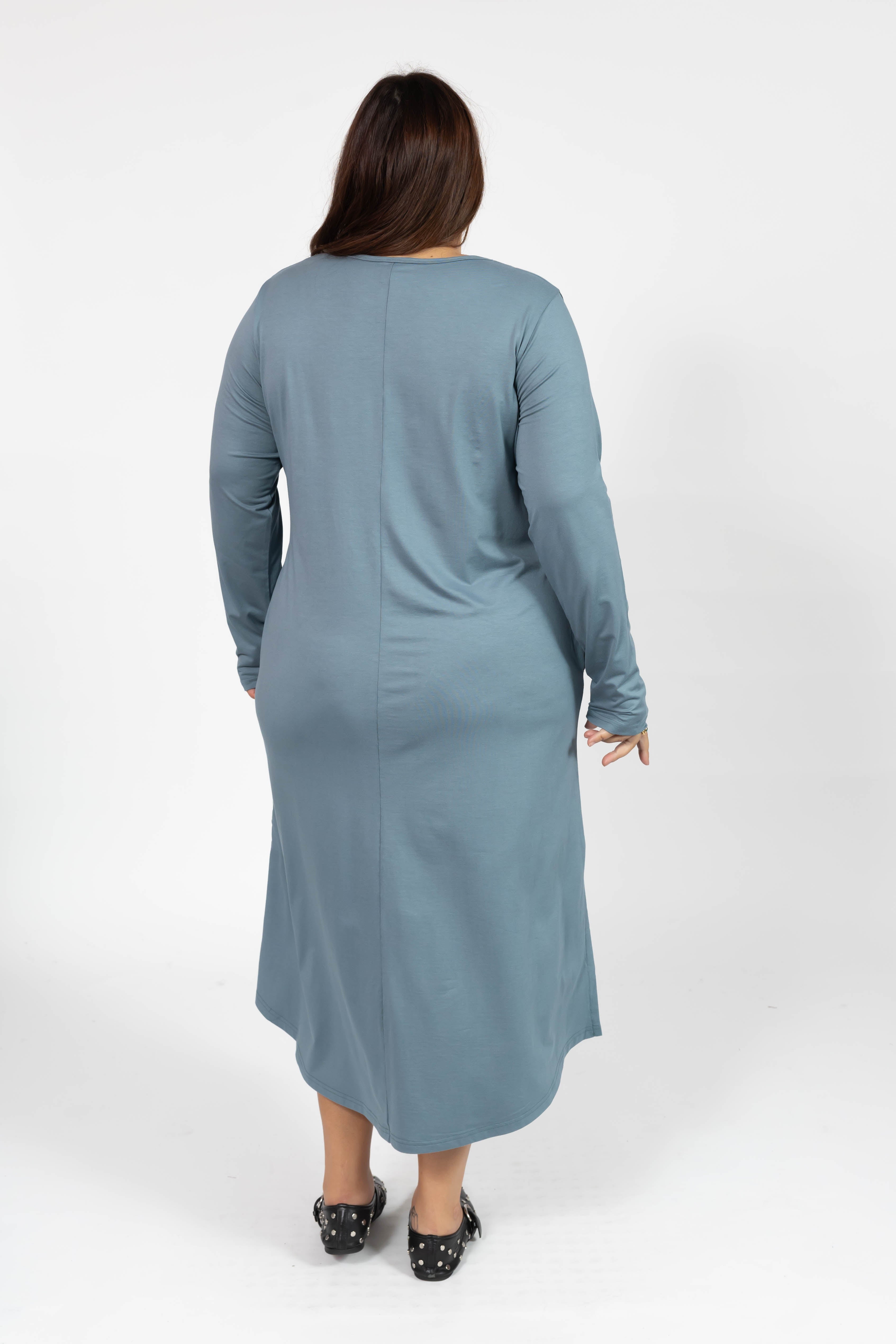 Friday Dress in Vintage Blue