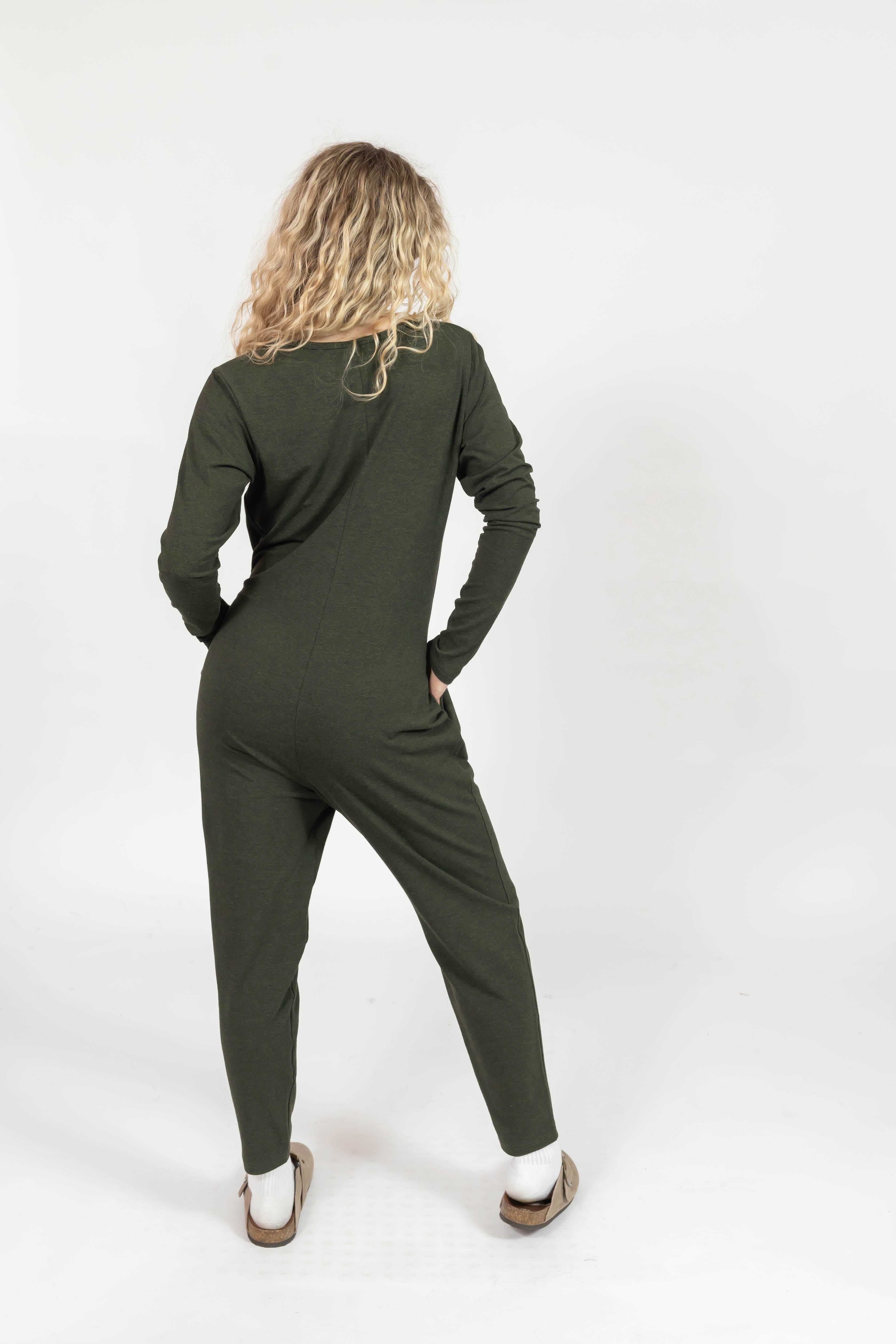 Friday Romper in Heather Forest