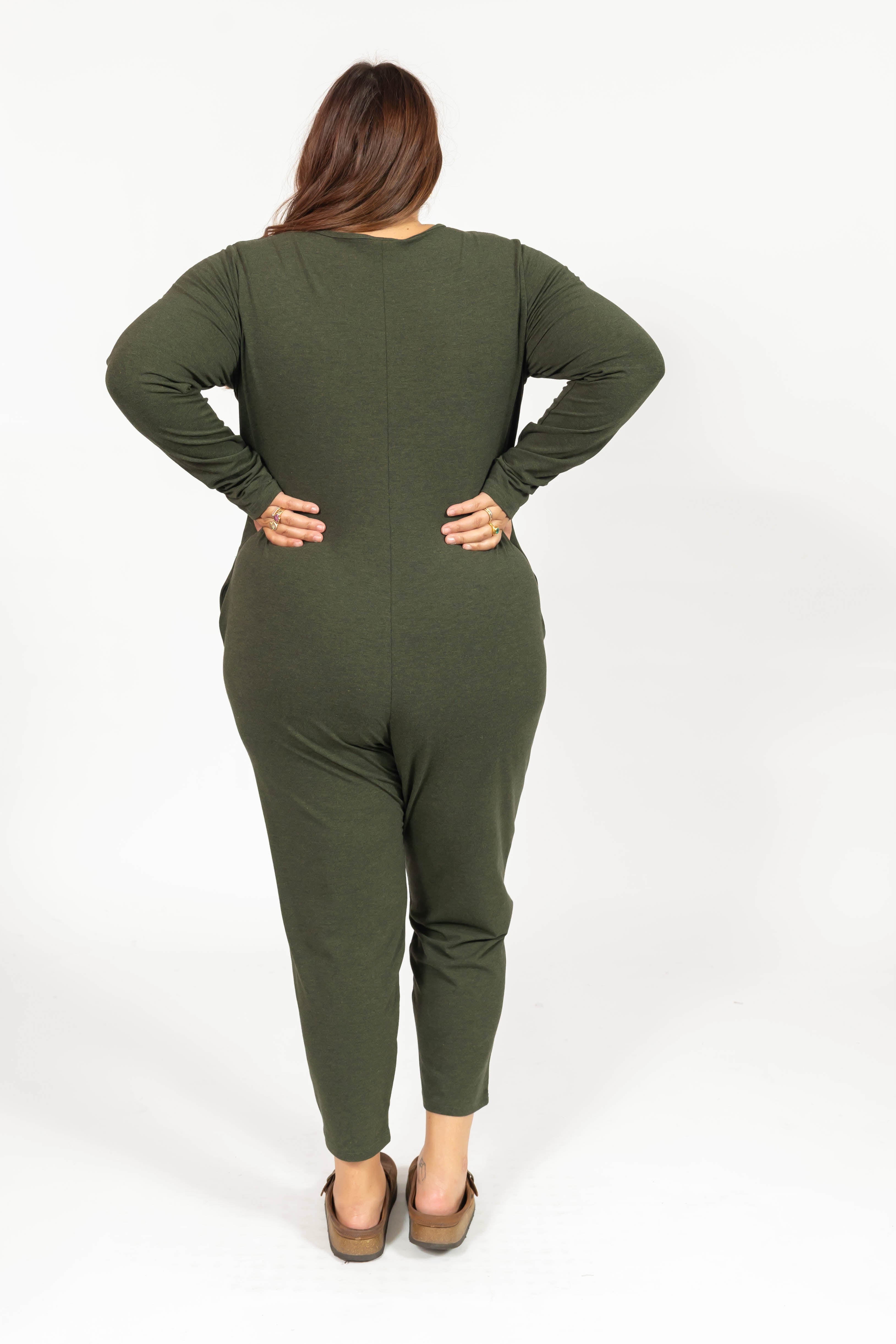 Friday Romper in Heather Forest