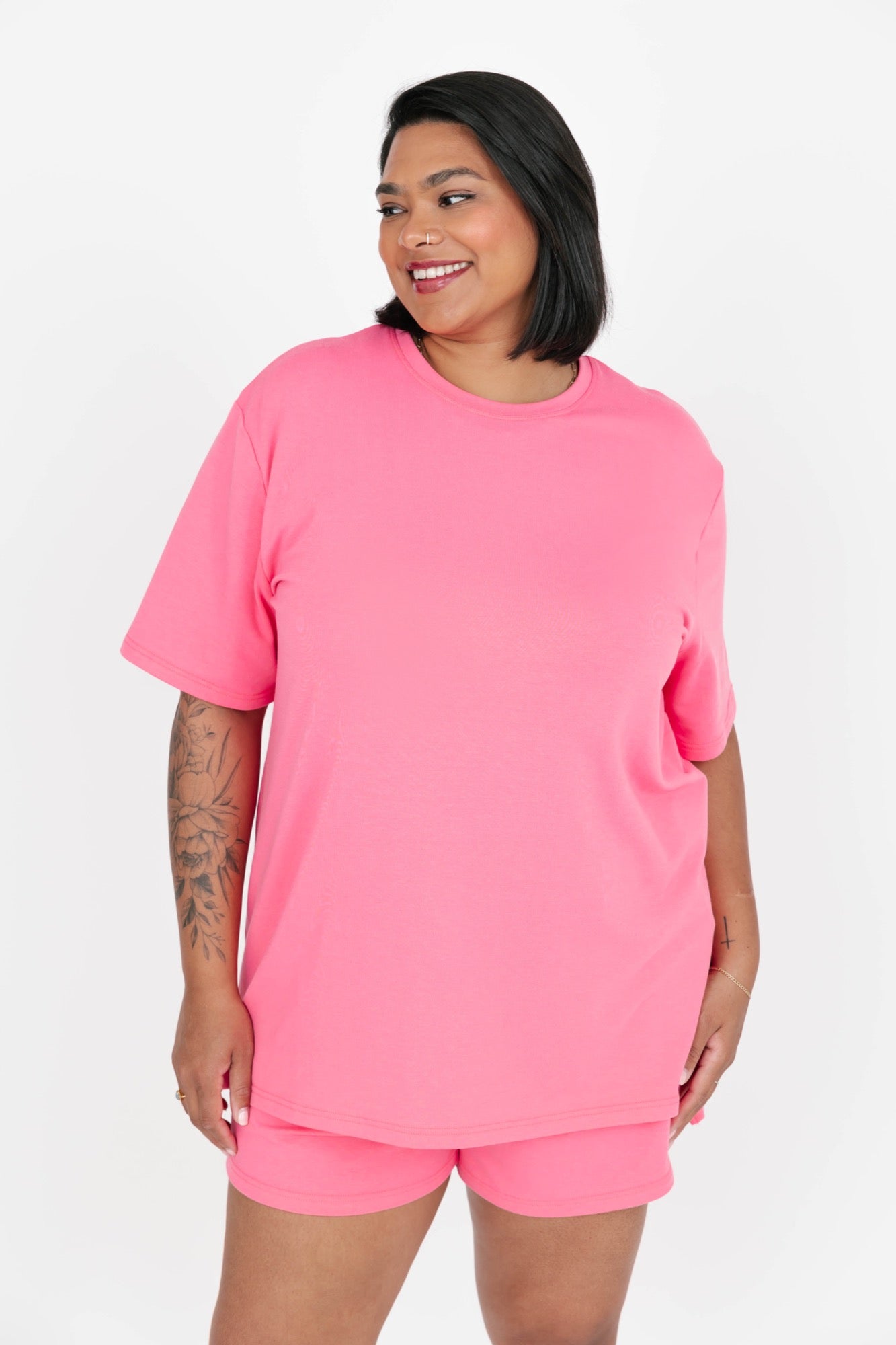 Hang Out Tee in Ginger Pink