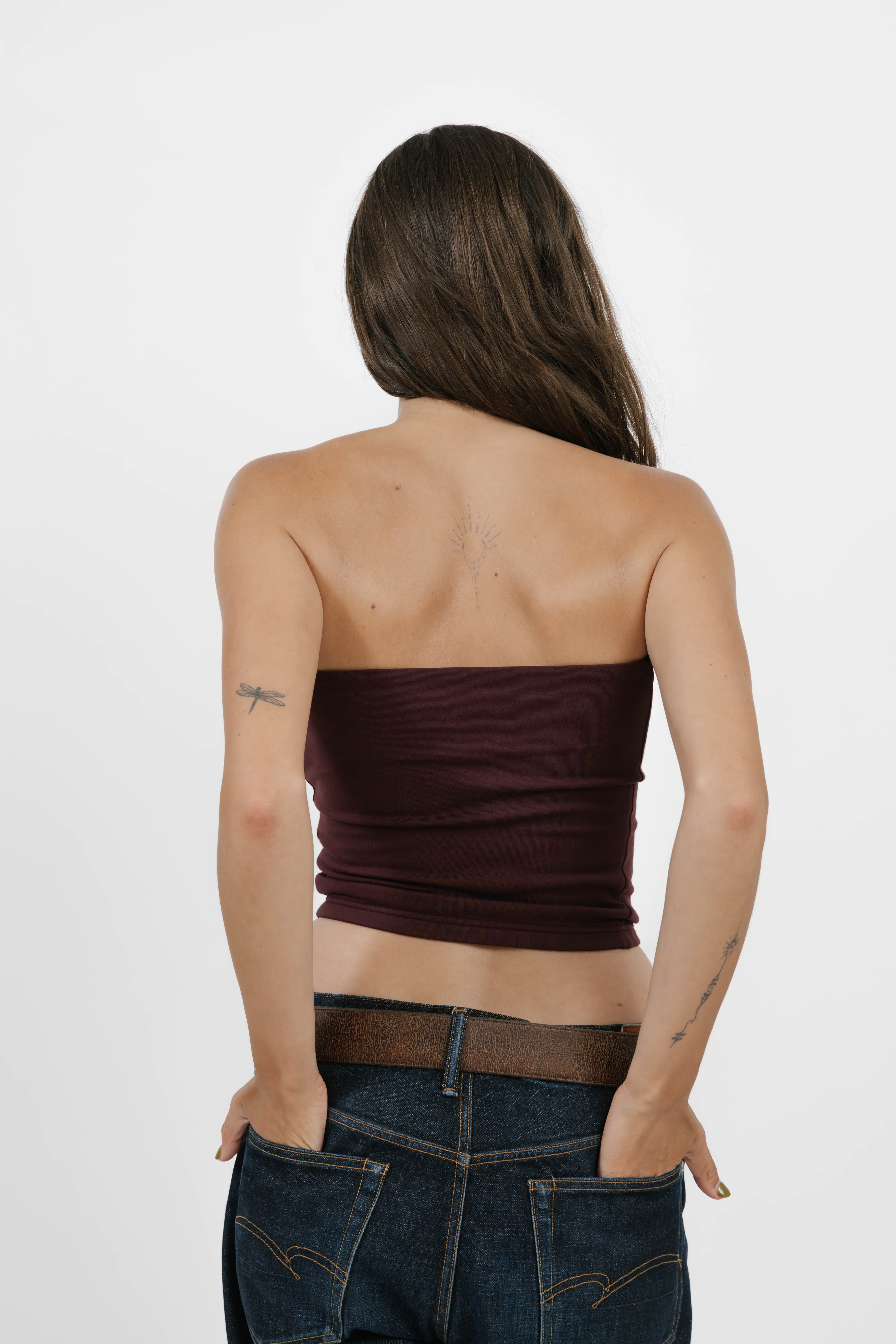 Body Love Tube Top in Cedarwood