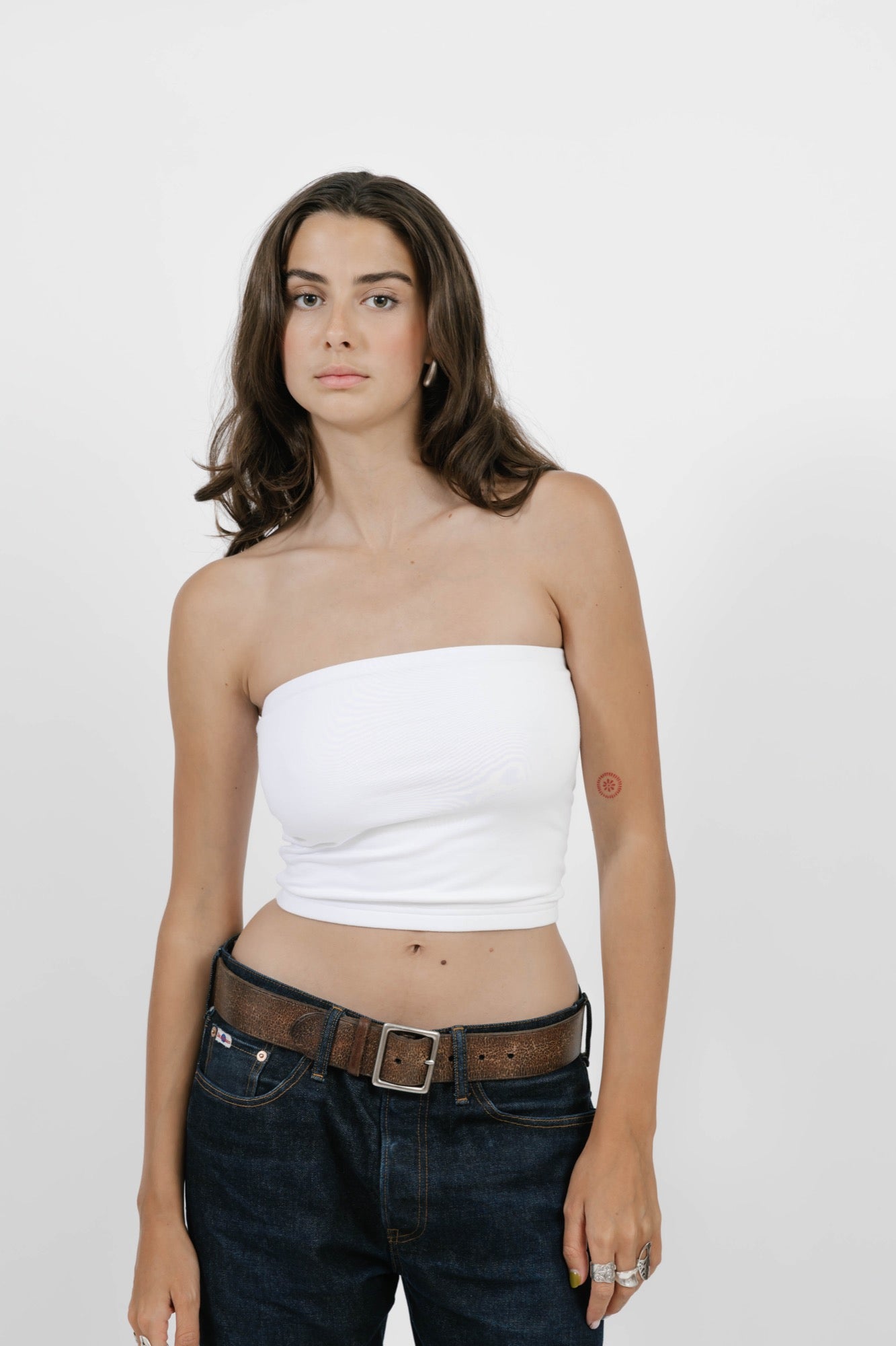Body Love Tube Top in White
