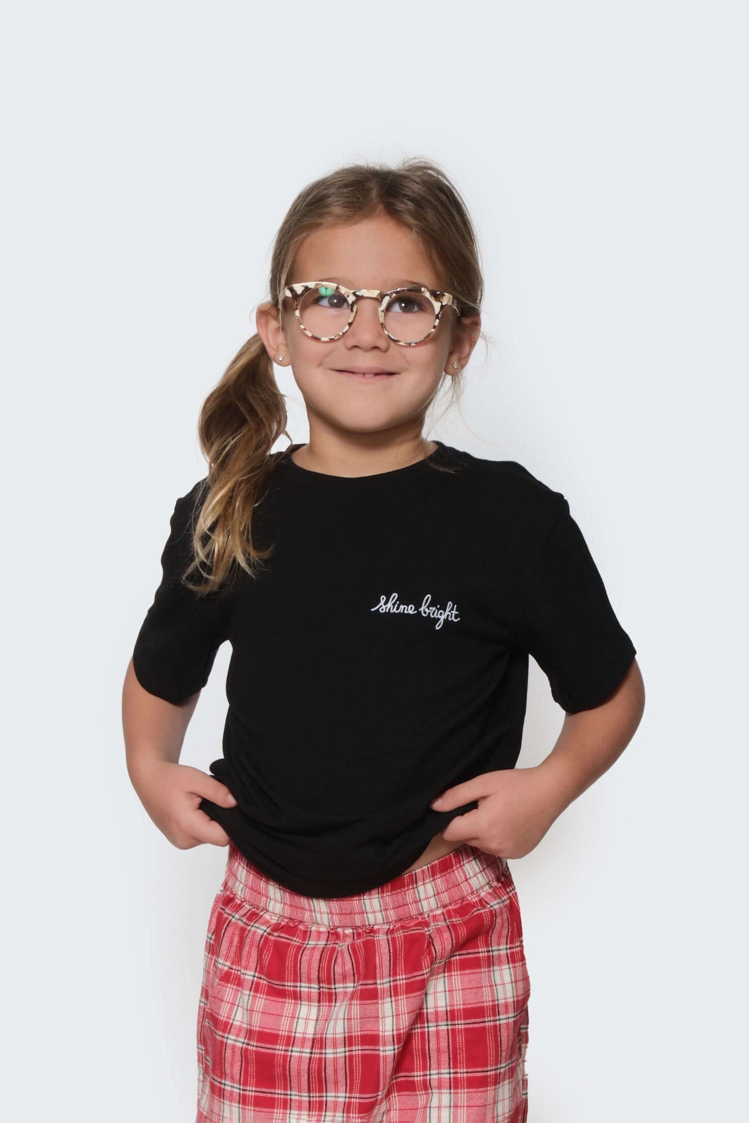 Kids All Day Tee in Midnight Black