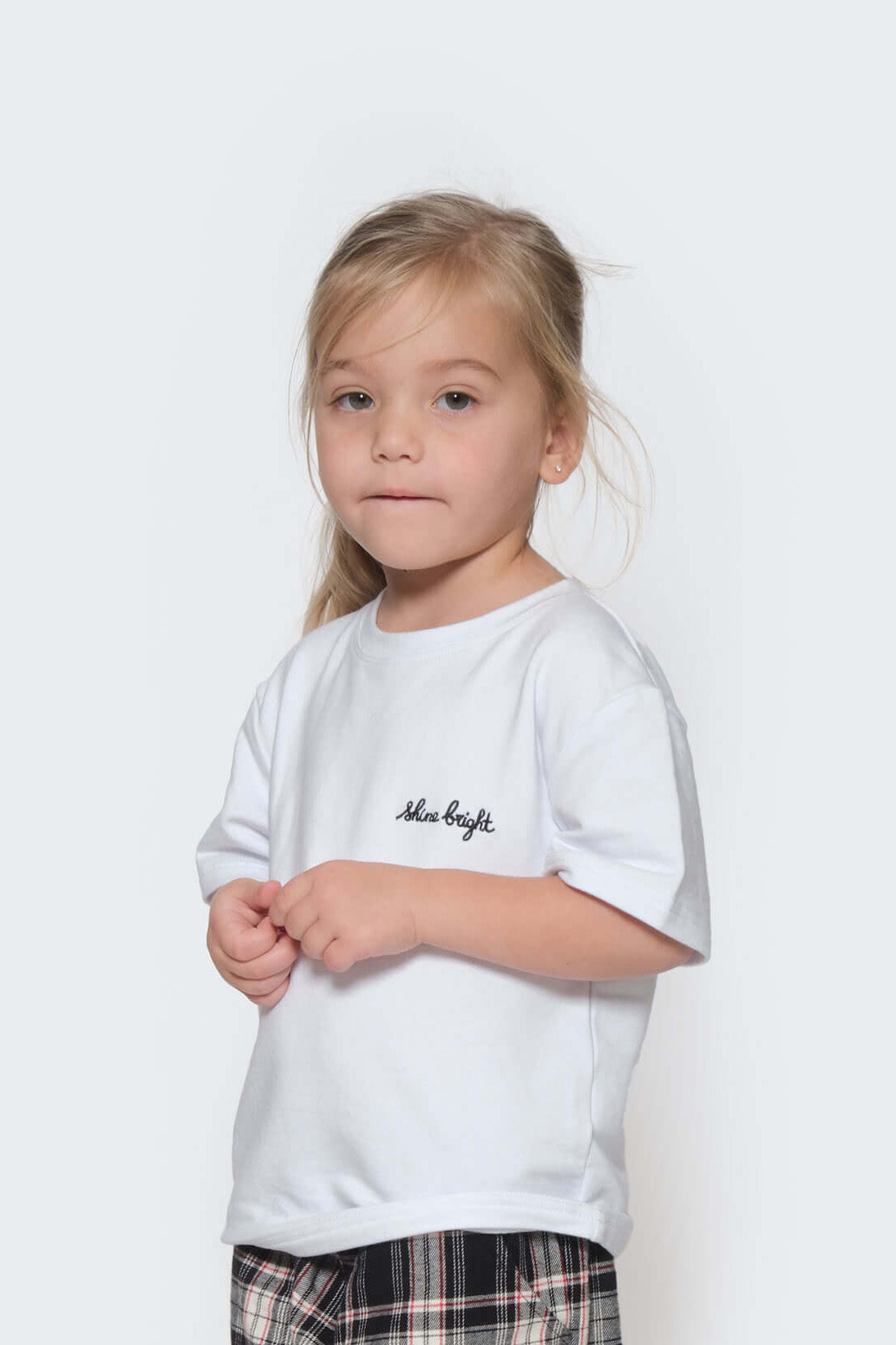 Kids All Day Tee in Bright White