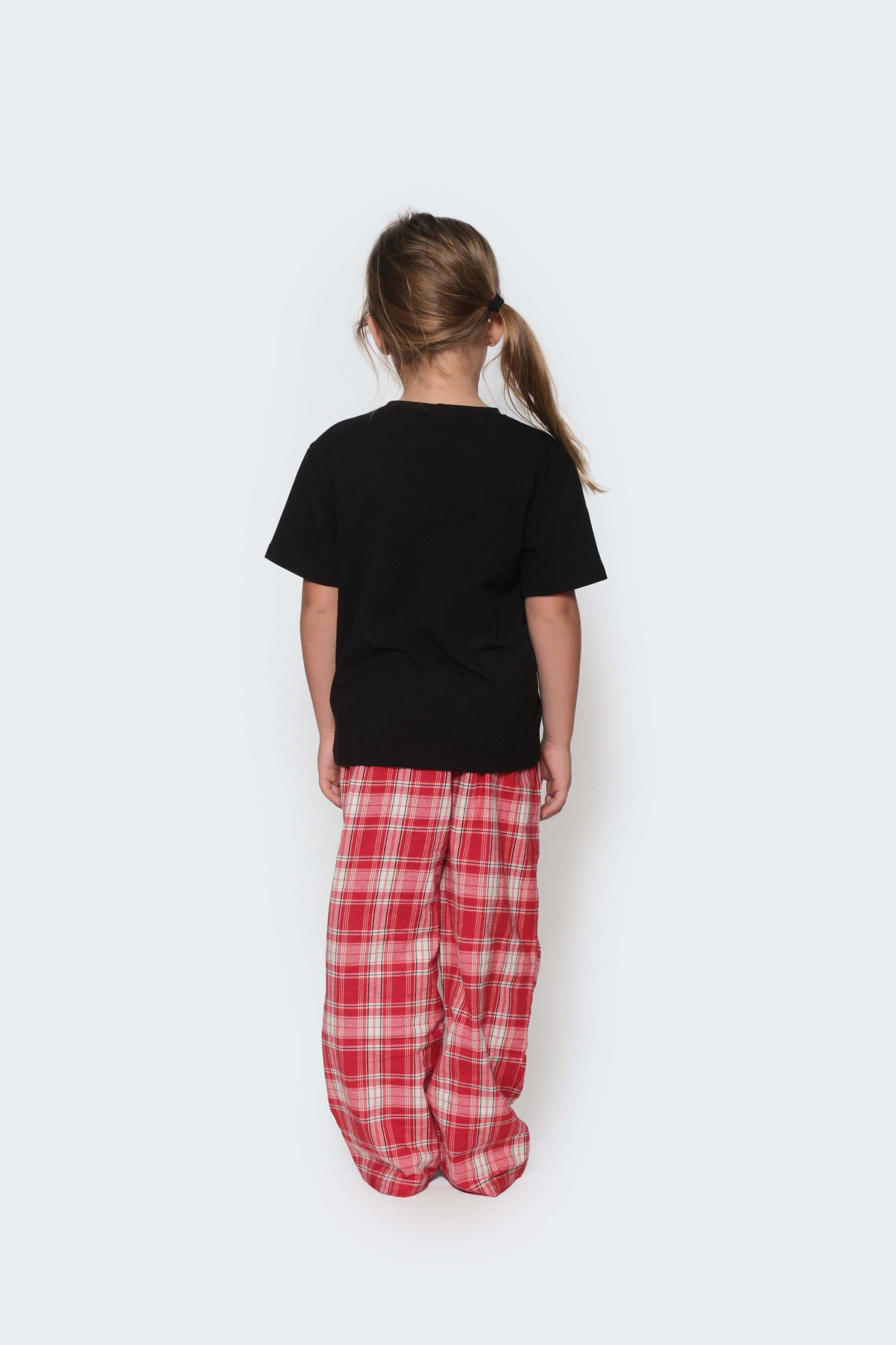 Kids Remy Pant in Red Plaid