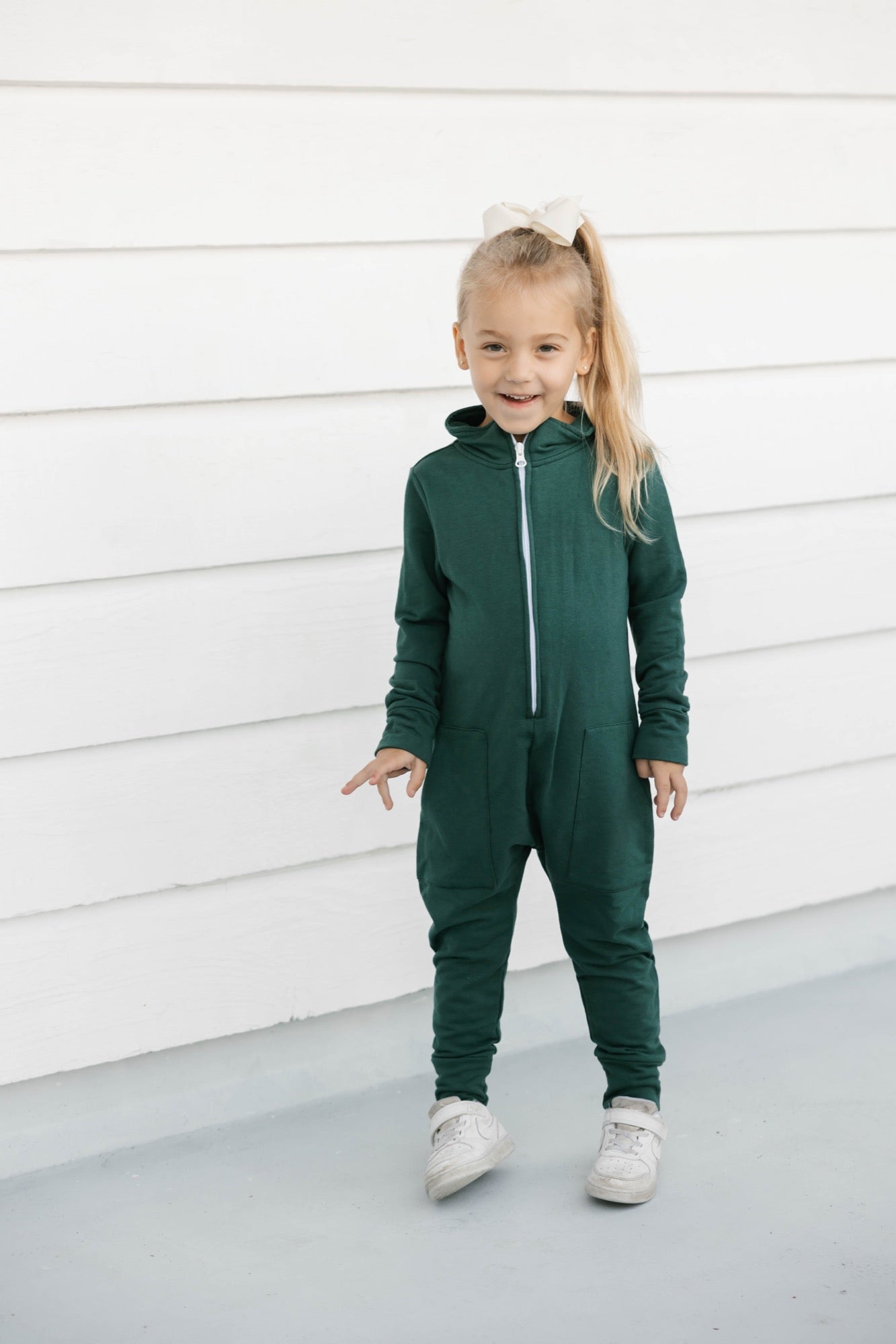 Kids Shay Romper in Okanagan Pine