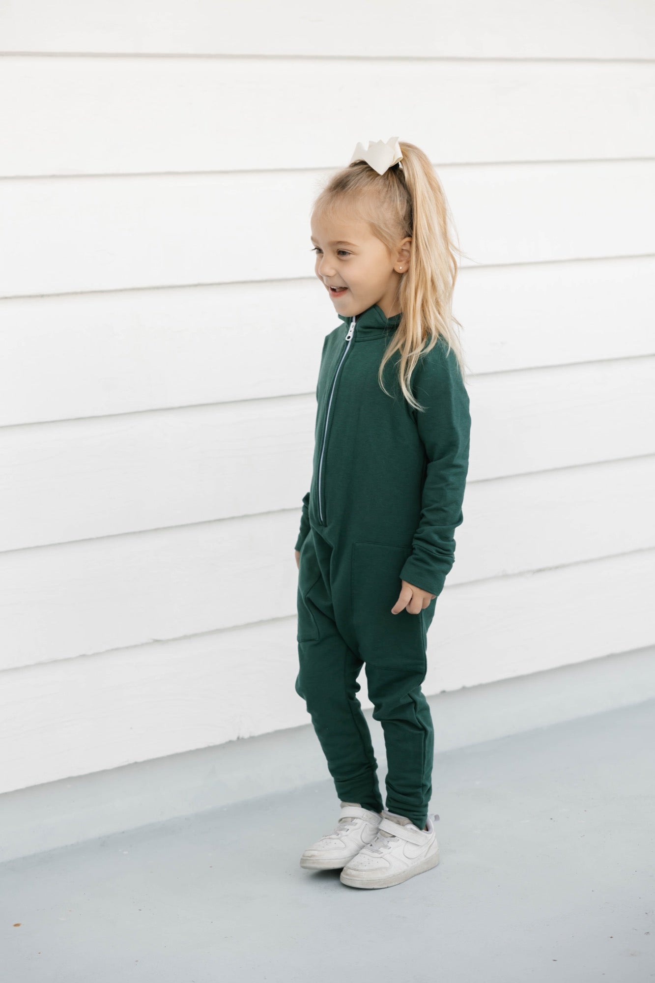 Kids Shay Romper in Okanagan Pine