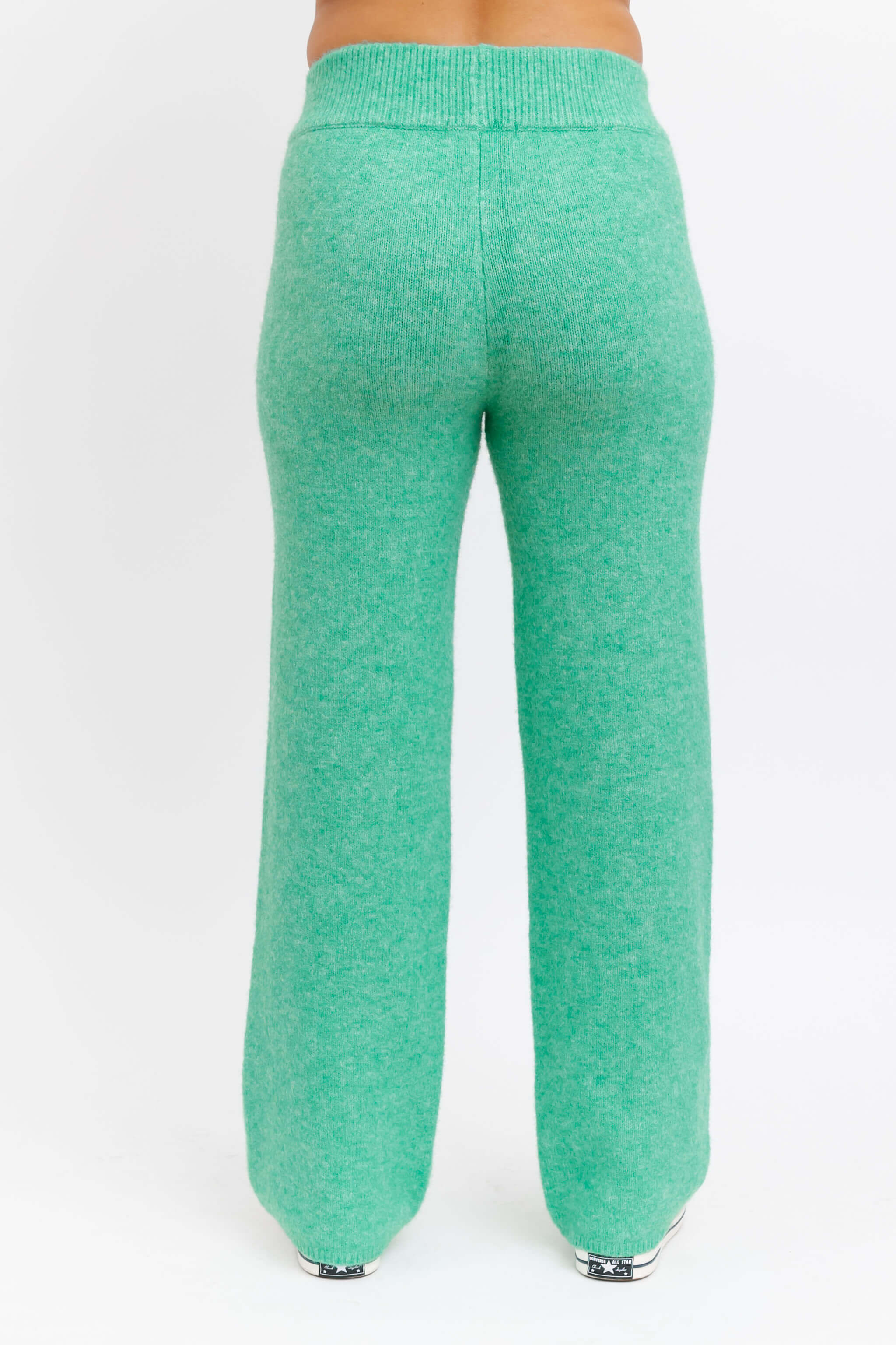 Smash + Tess Loren Wide Leg Pant in Emerald Green