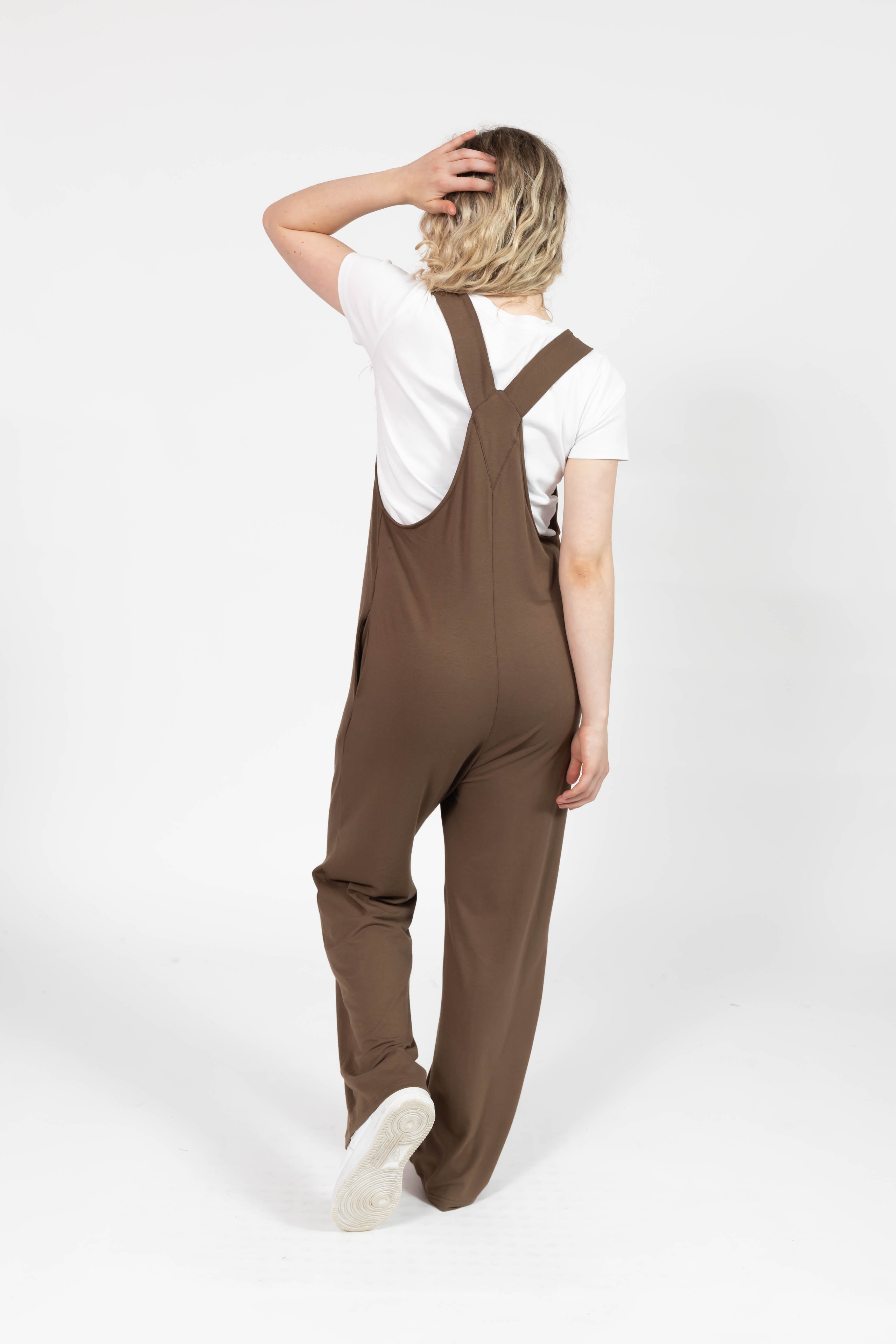 Mia Romperalls Full Length in Cappuccino