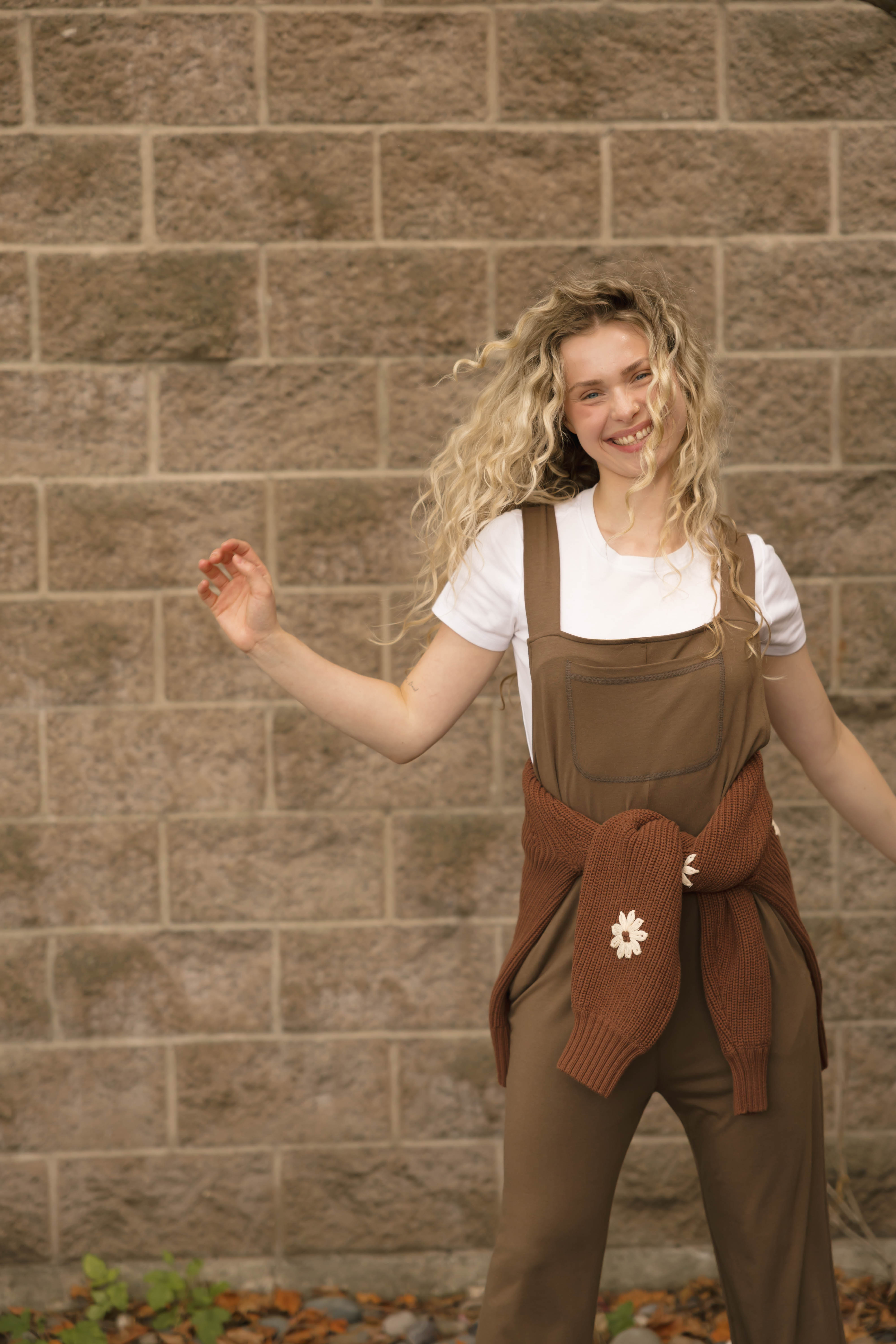 Mia Romperalls Full Length in Cappuccino