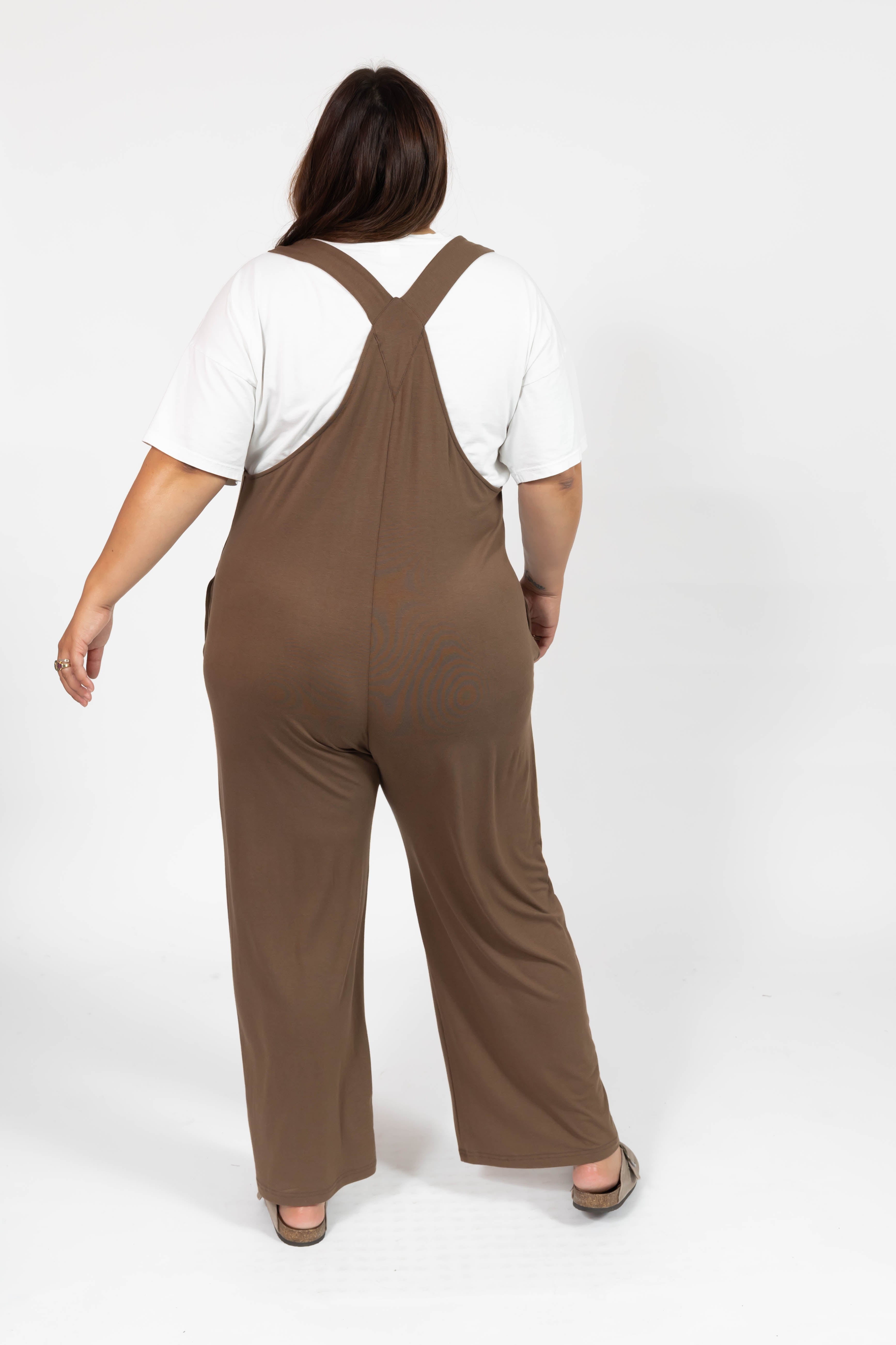 Mia Romperalls Full Length in Cappuccino