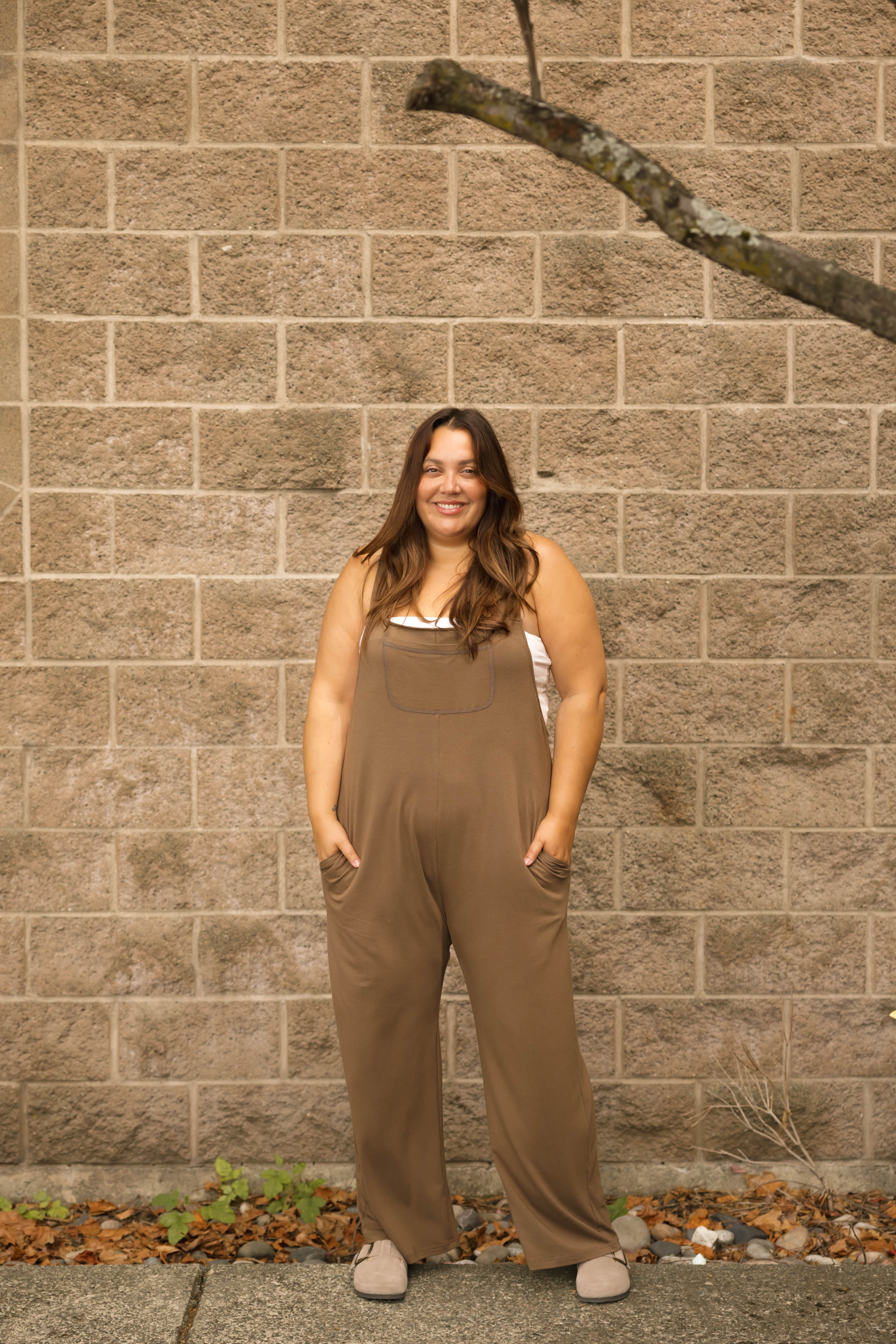 Mia Romperalls Full Length in Cappuccino