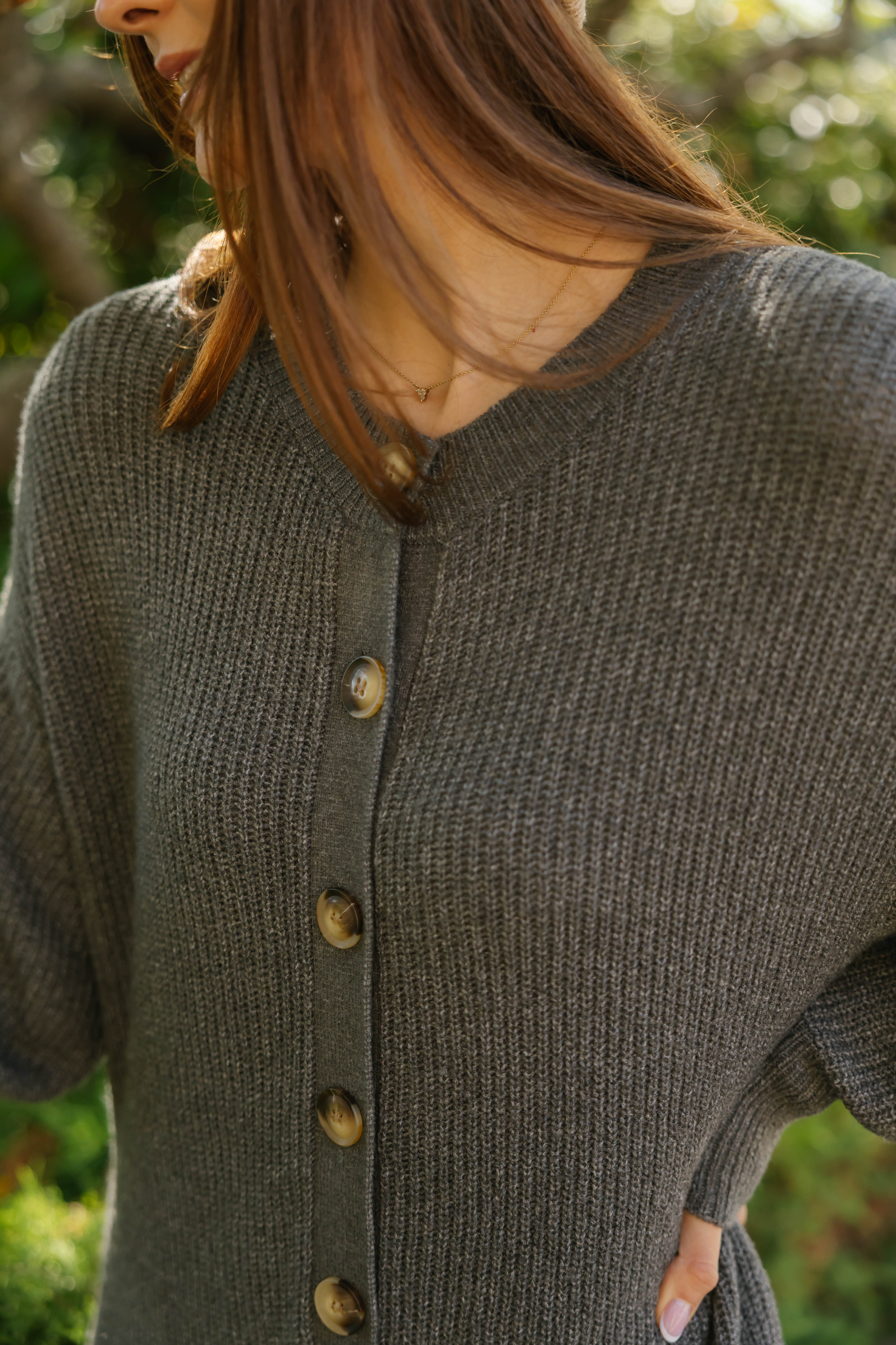 Millie Ribbed Wide Leg Romper in Heather Charcoal