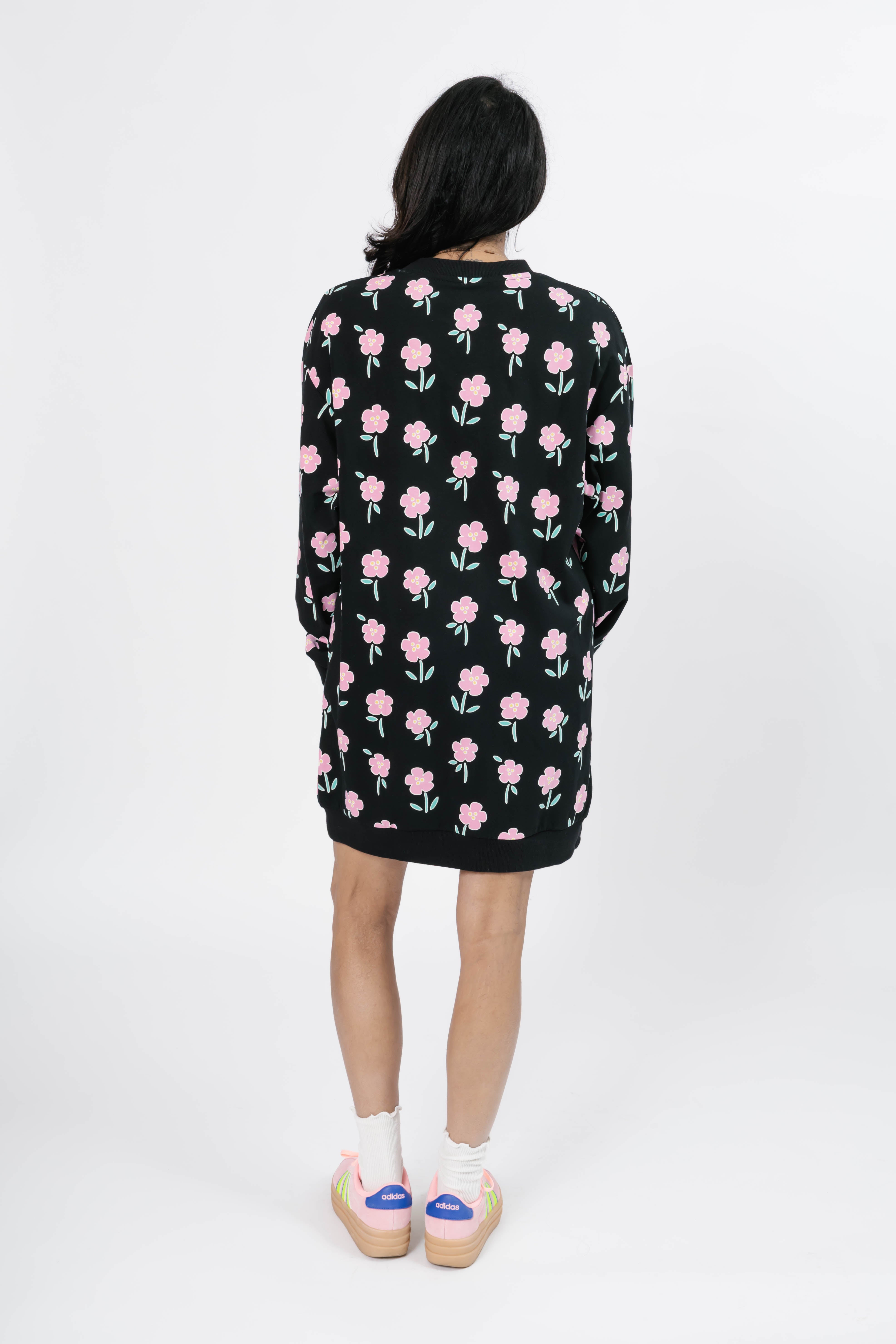 Fresh Floral Prospect Dress in Black Floral