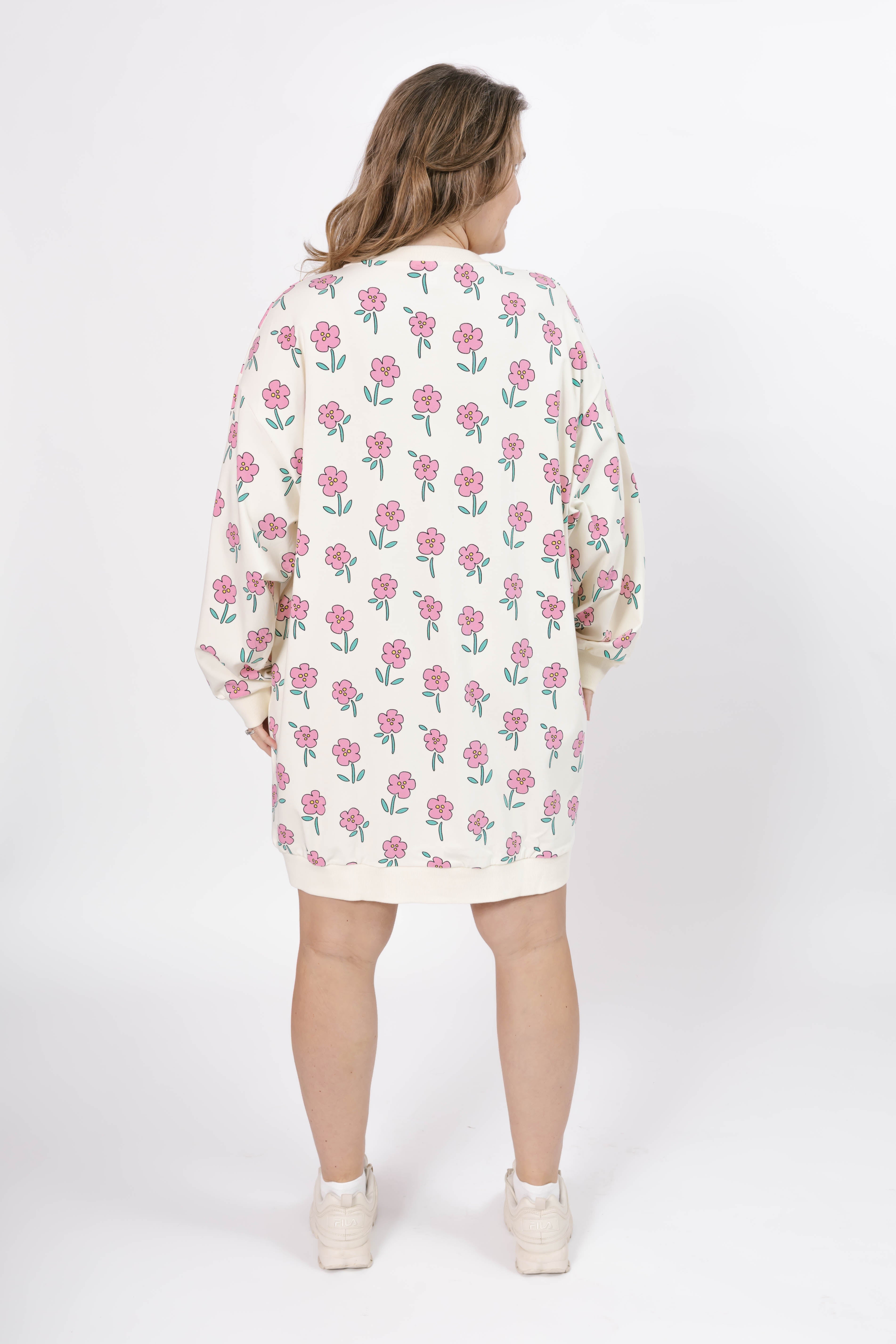 Fresh Floral Prospect Dress in Pink Floral