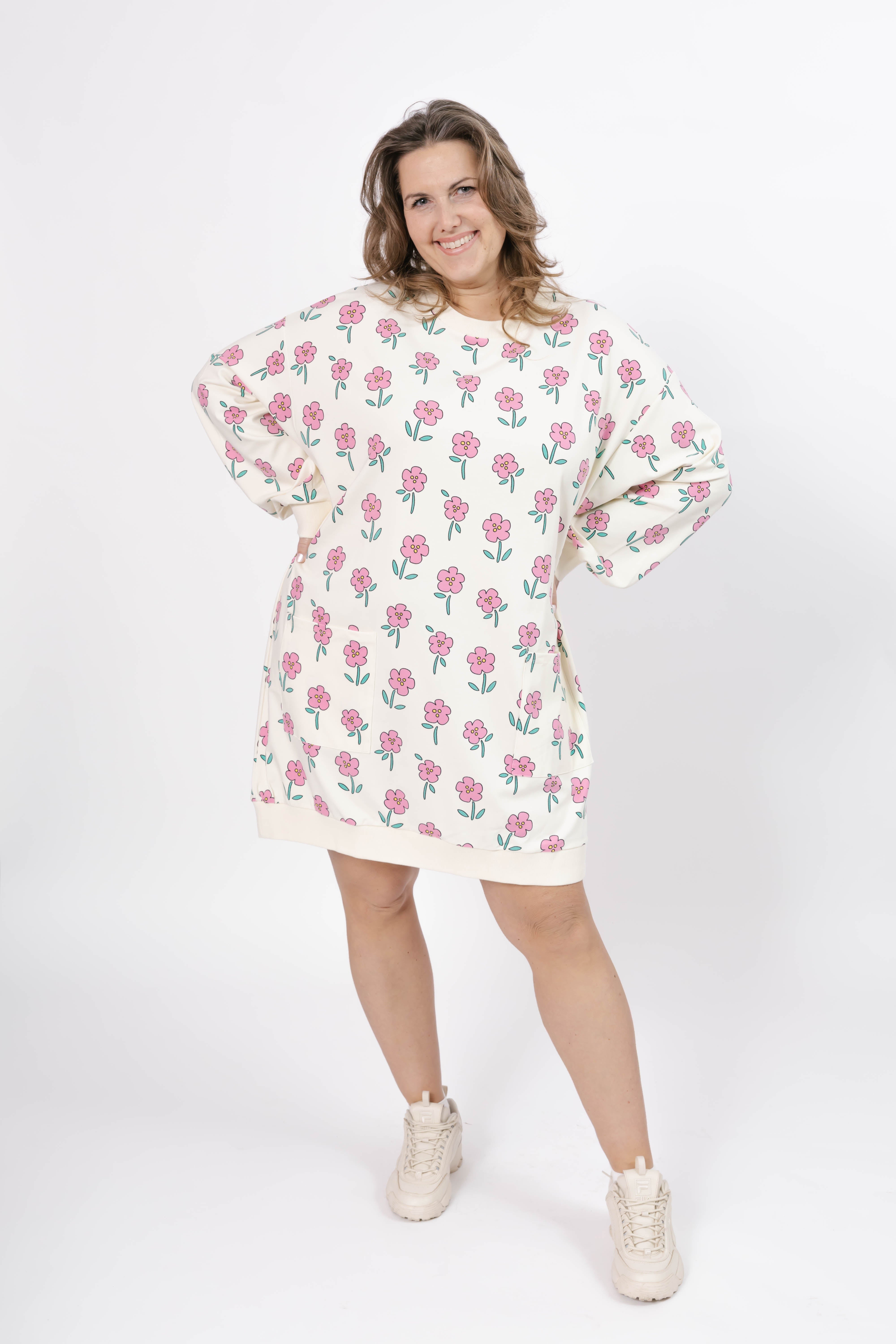 Fresh Floral Prospect Dress in Pink Floral
