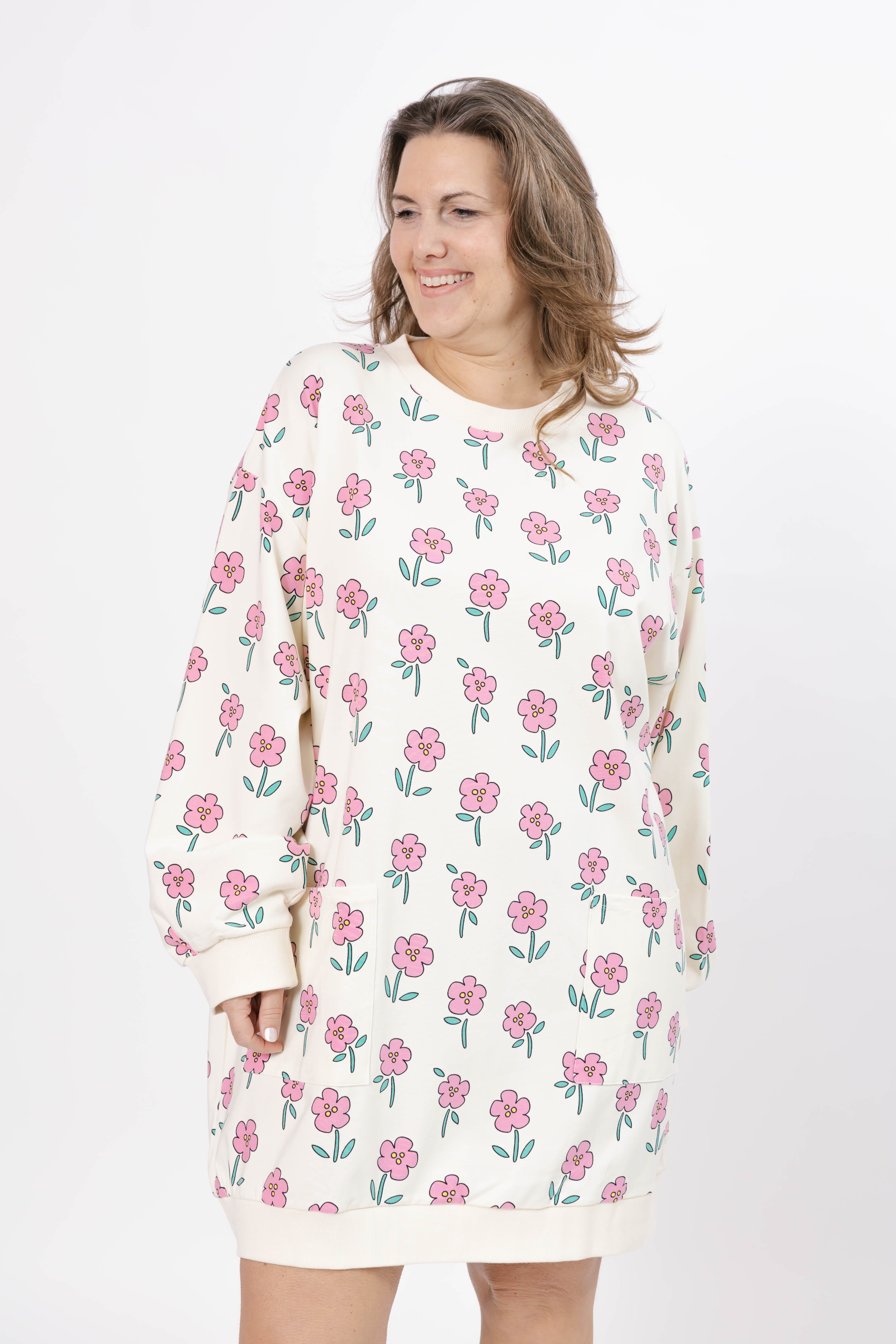 Fresh Floral Prospect Dress in Pink Floral