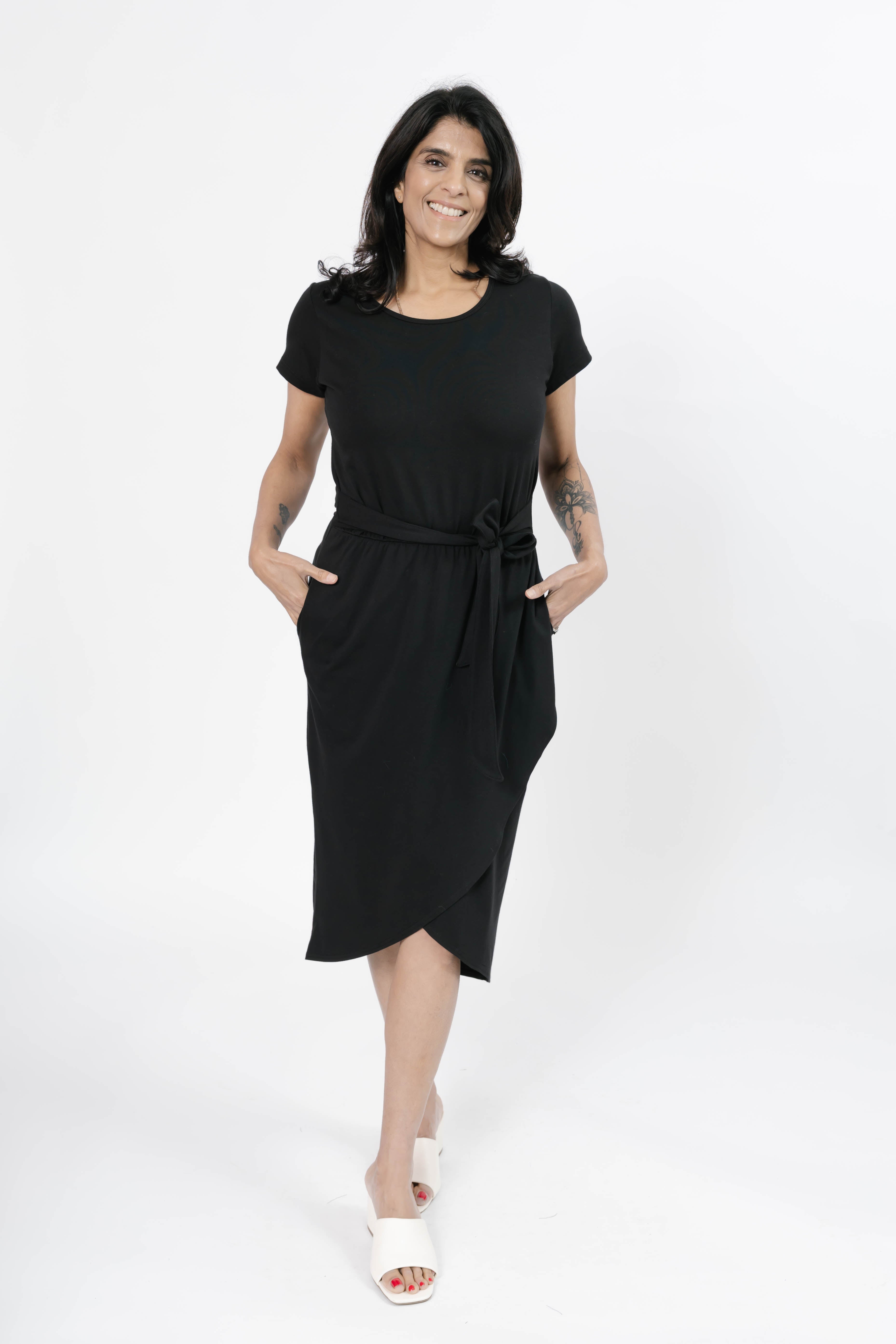 The Rebecca Wrap Dress – Smash + Tess