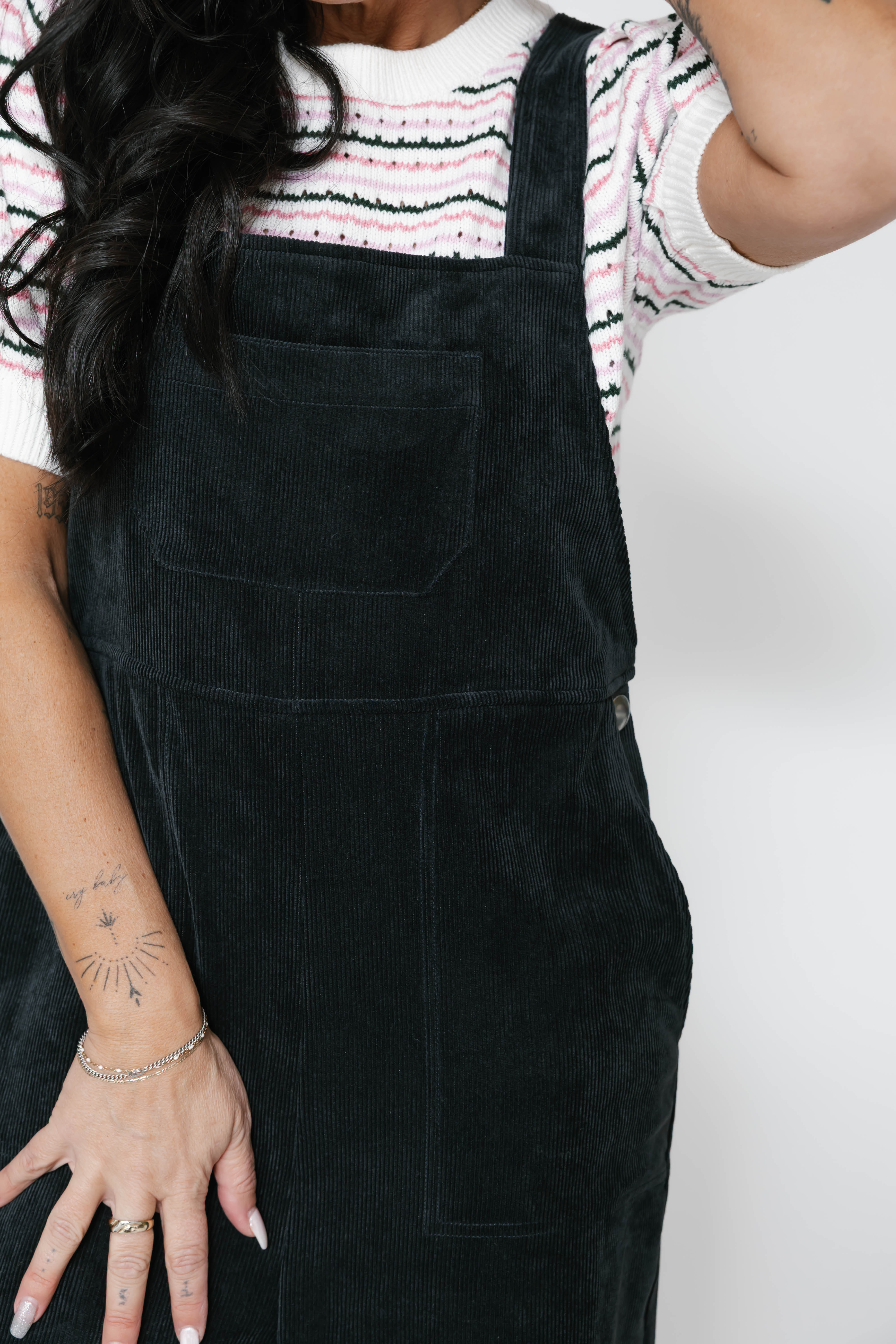 Stevie Cord Overall in Jet Black