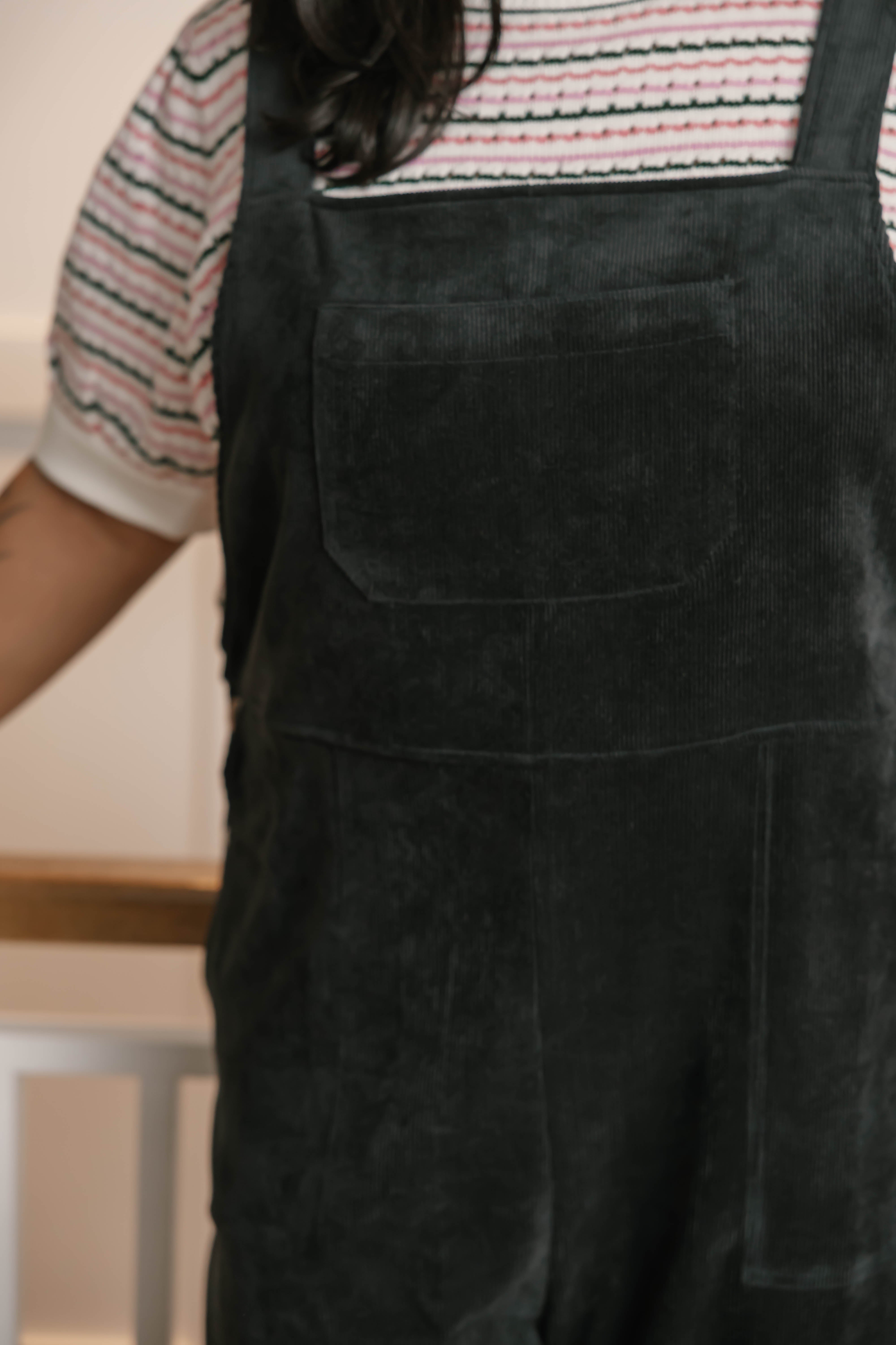 Stevie Cord Overall in Jet Black