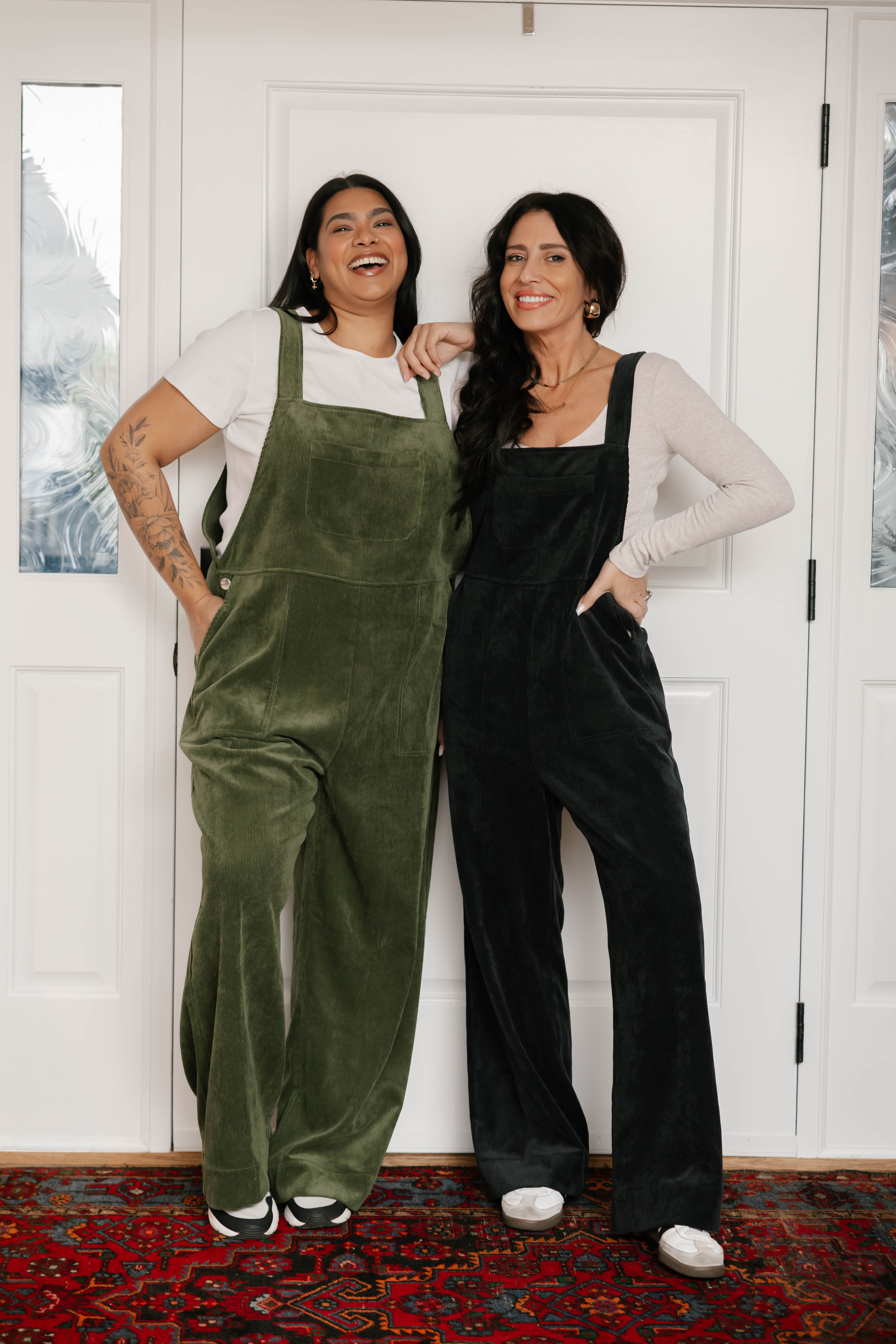 Stevie Cord Overall in Hunter Green